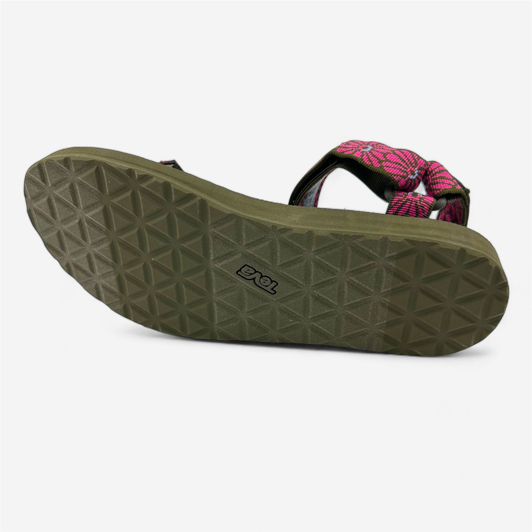 Teva Original Universal Pink Brown Womens Sandal Slip-On | eBay