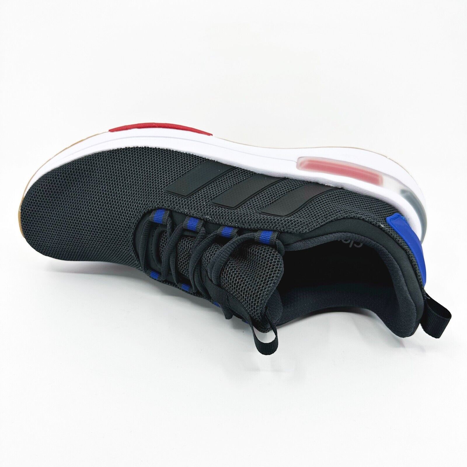 Adidas Racer TR23 Black White Red Blue Mens Running Shoes  display picture 2