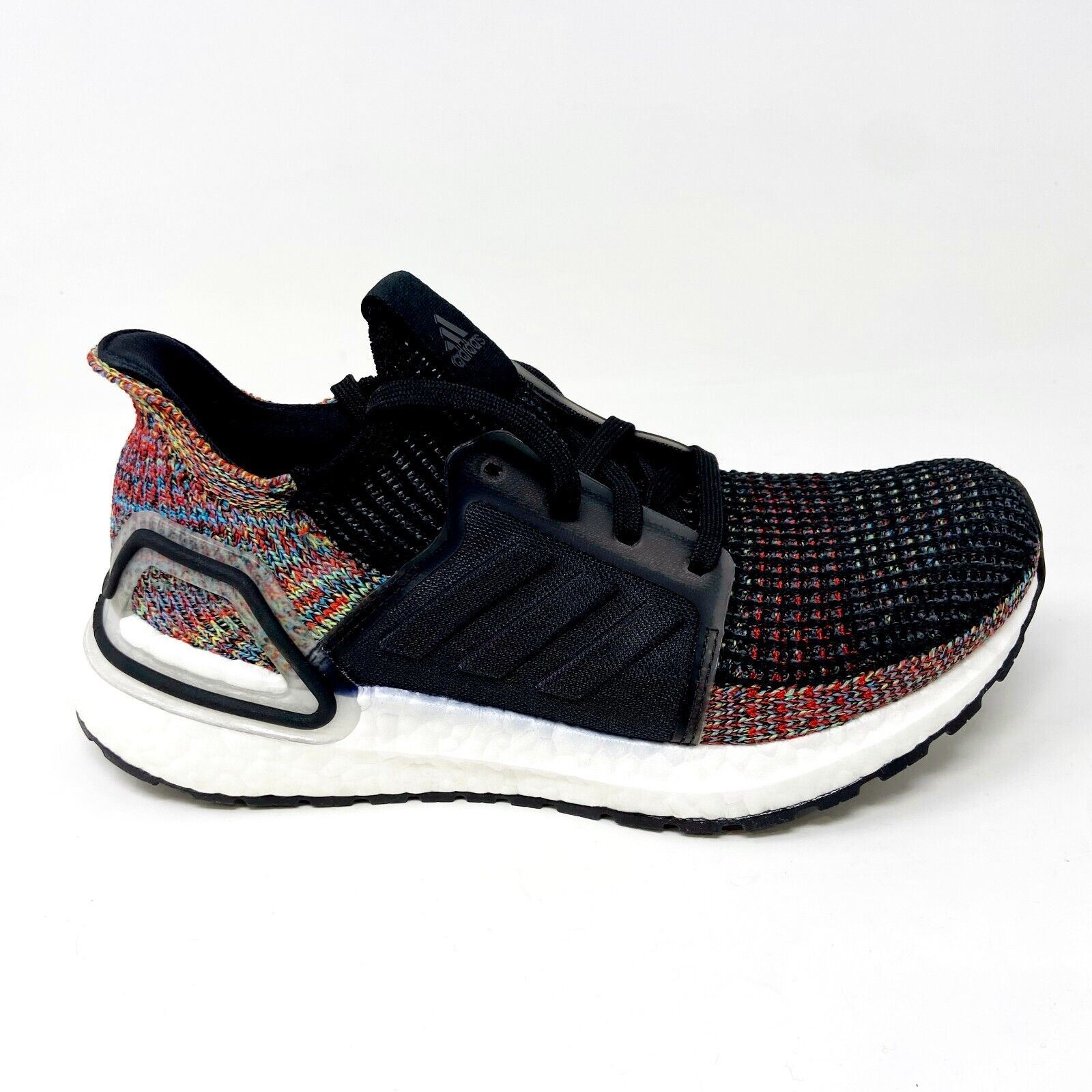 シューズ adidas - adidas ultraboost 19 Adidas UltraBoost 19 Black Multi Color Rainbow Mens 4 Womens