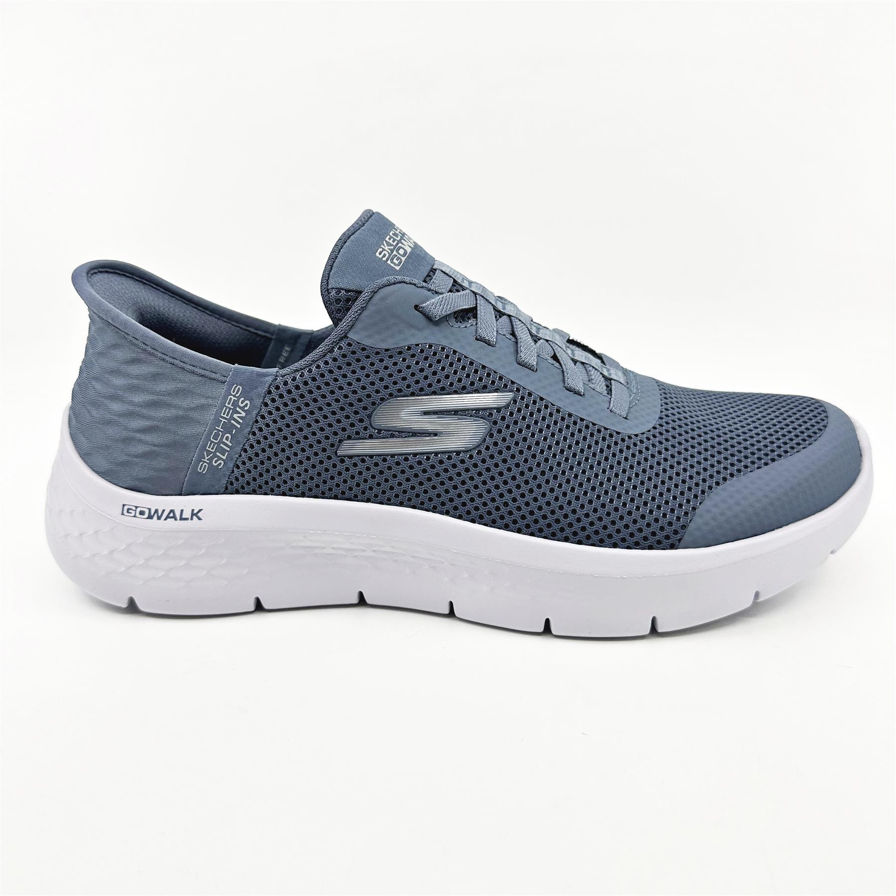 [スケッチャーズ] スニーカーブーツ GOWALK FLEXGRANDENTRY SKECHERS Go Walk Flex Grand Entry Blue Womens Slip On