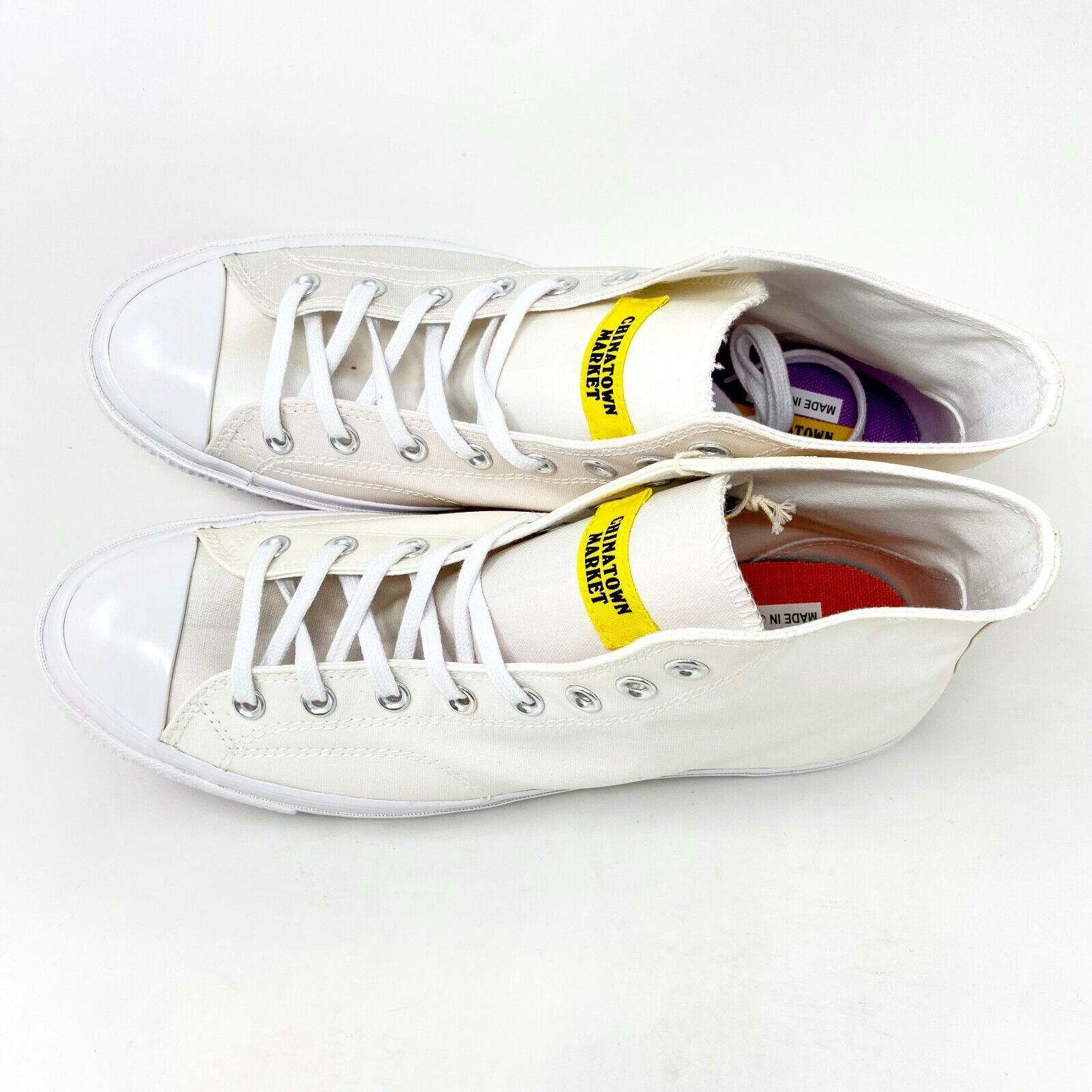Converse Chuck 70 Hi x Chinatown Market White UV Color Changing