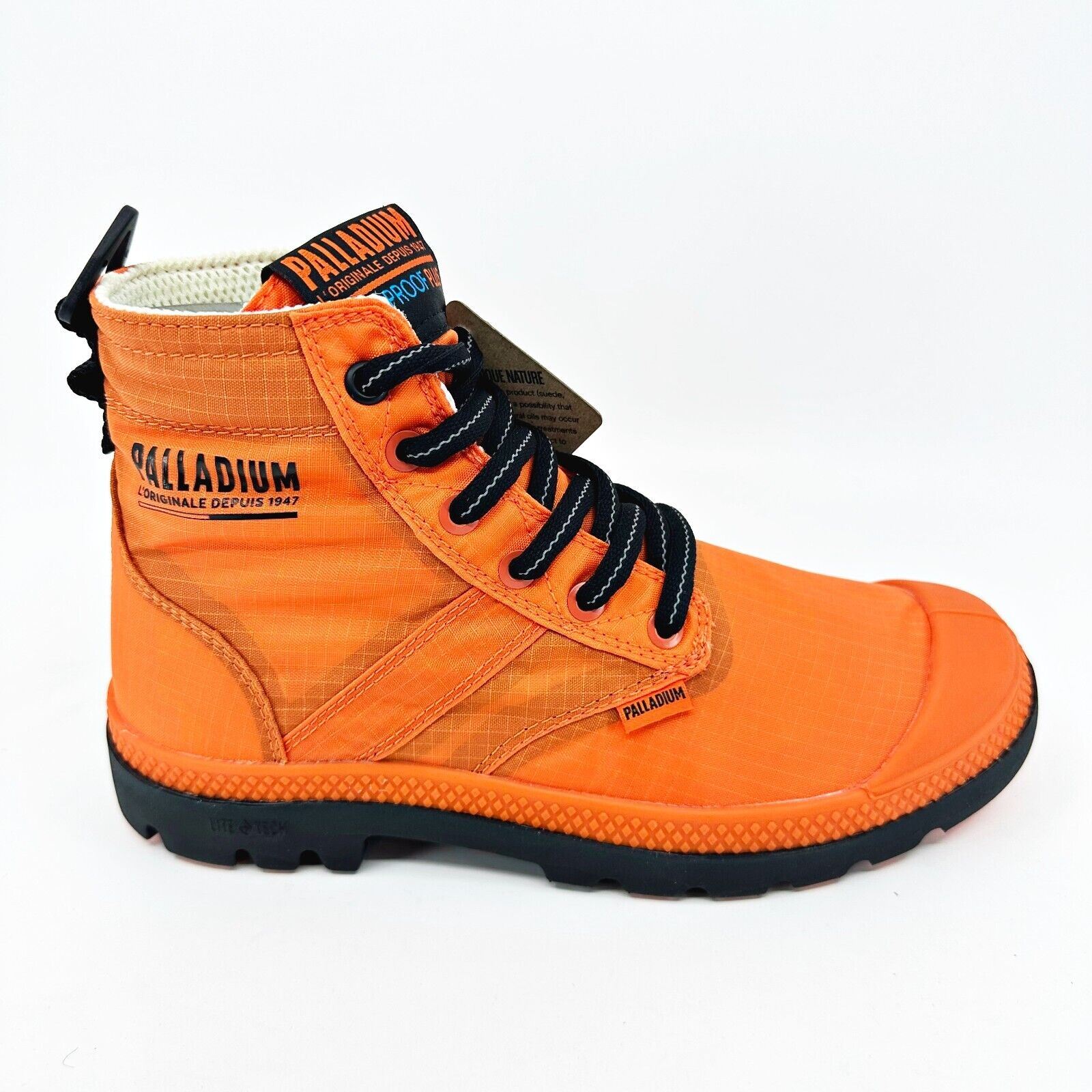NEW様 Palladium Pampa Lite + Vapor WP Firecracker Womens Size 5.5 Orange