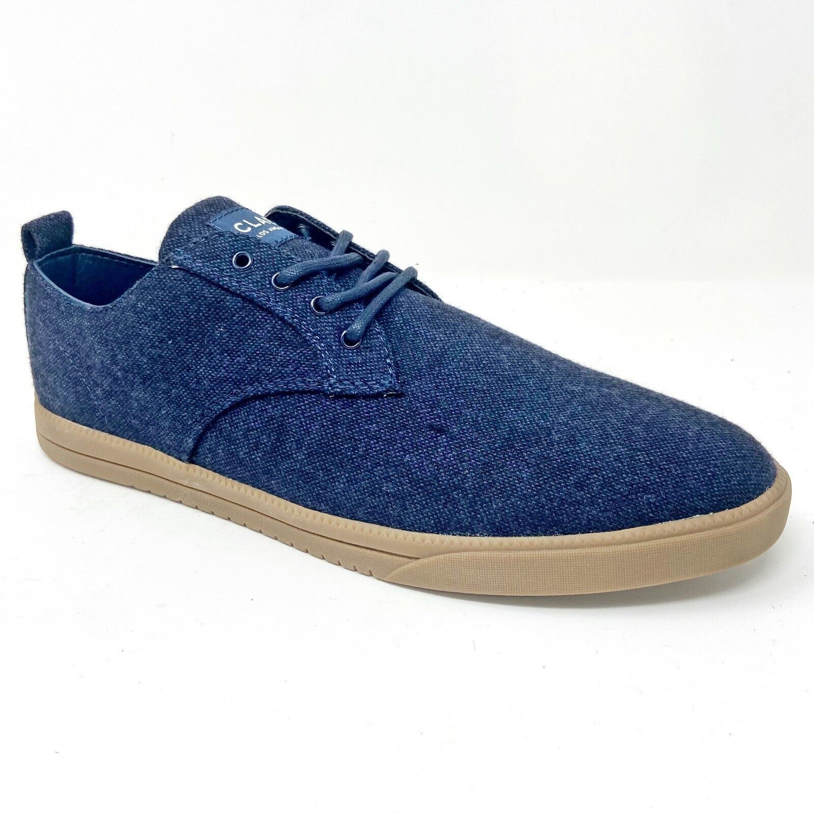 Clae Ellington Textile Navy Tobacco Textile Mens Premium 