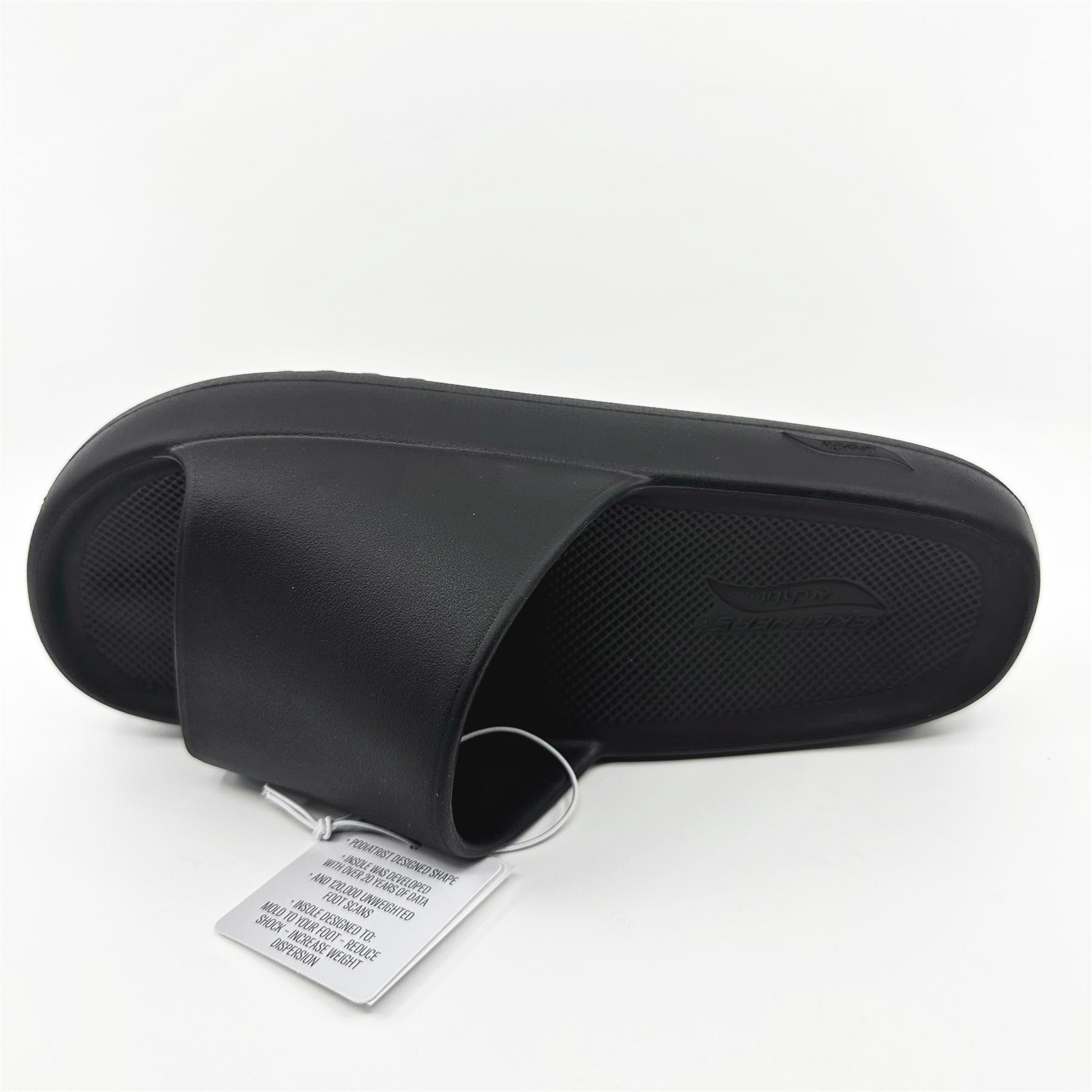Skechers Foamies: Arch Fit Horizon Black Mens Sandal Slide Size 11 NEW Amazon.com | Skechers Foamies Arch Fit Slide 243159 Mens  main image 3