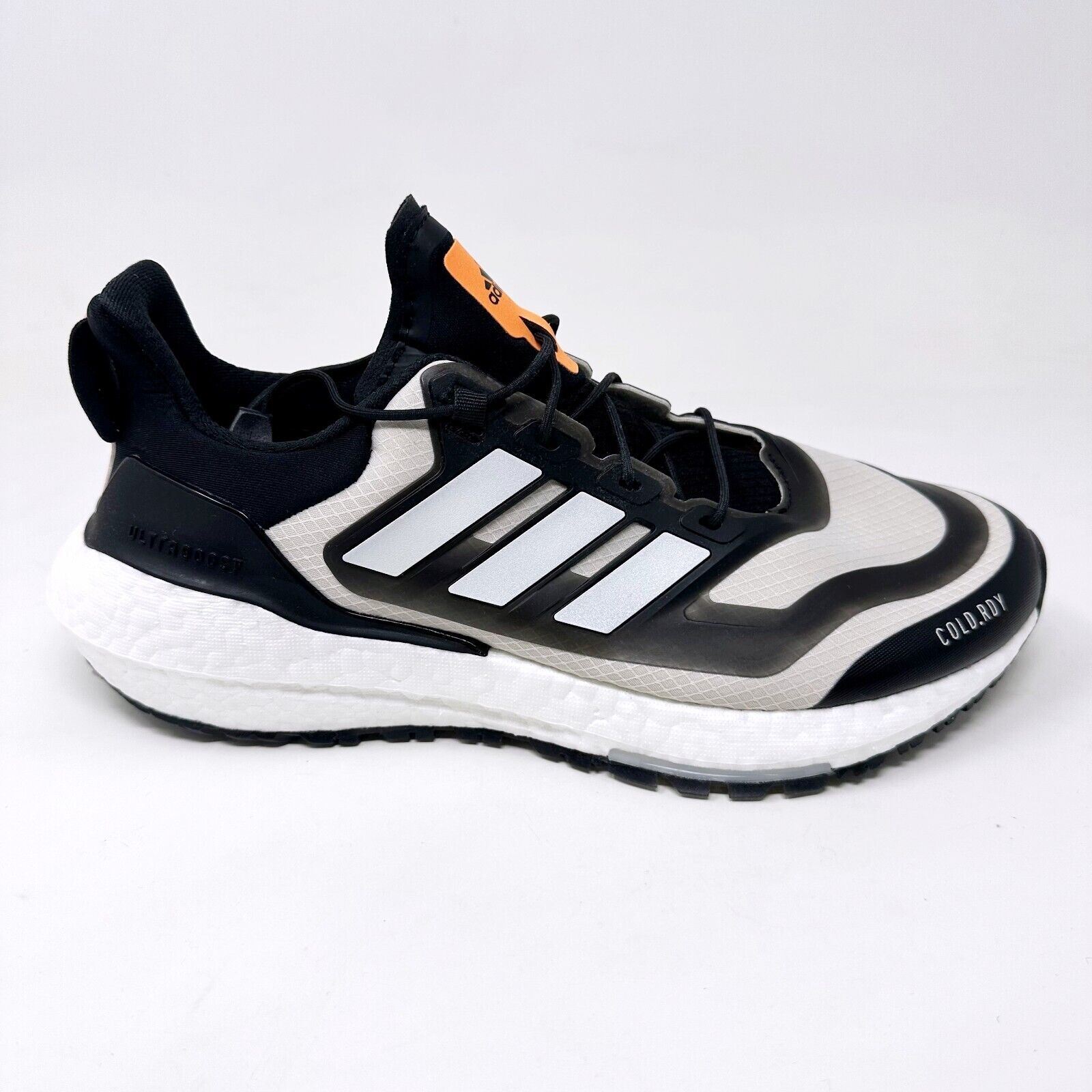 Adidas UltraBoost 22 COLD.RDY 2.0 Black White Orange Womens