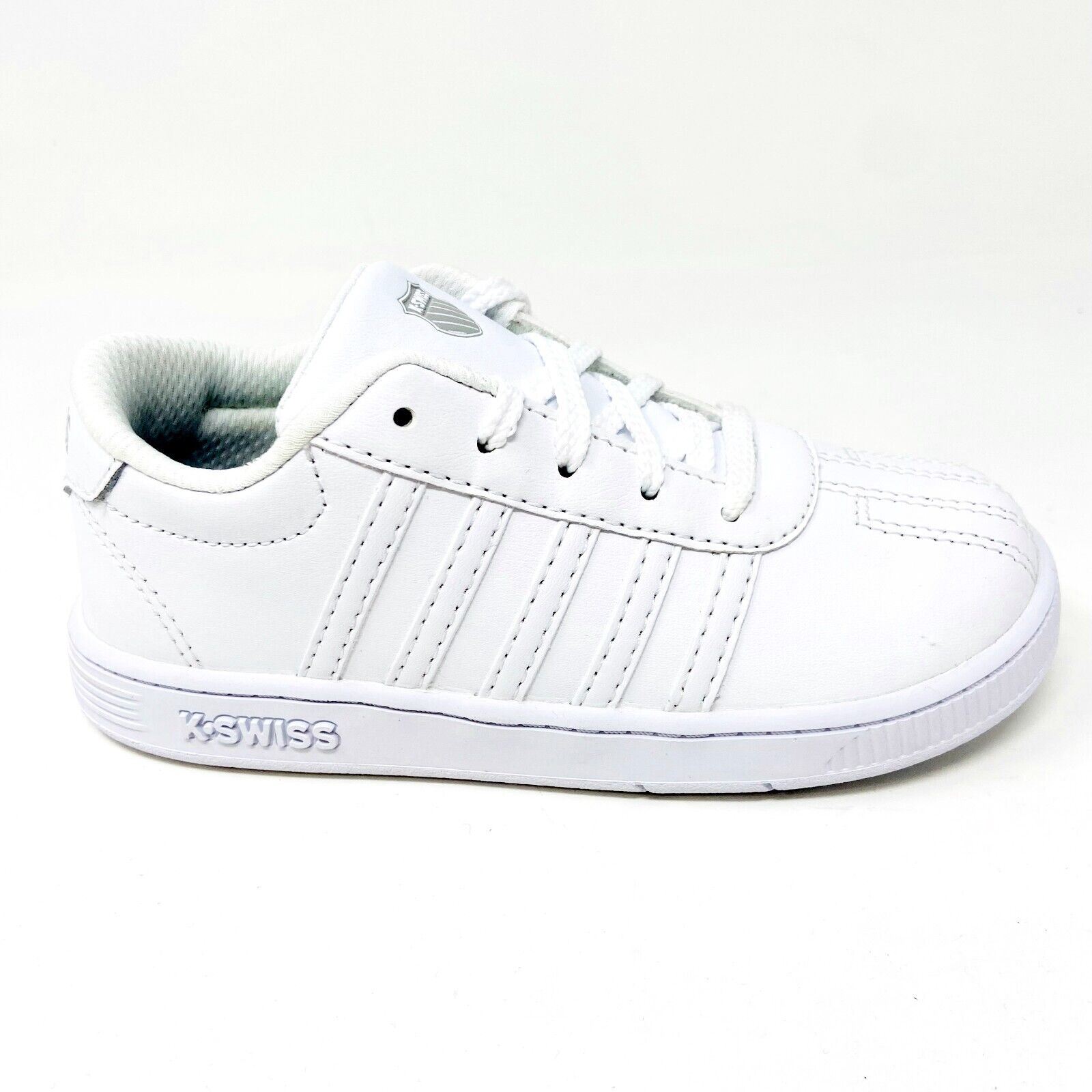K-Swiss Unisex Kids' Classic Pro Sneaker – Leather Court Style