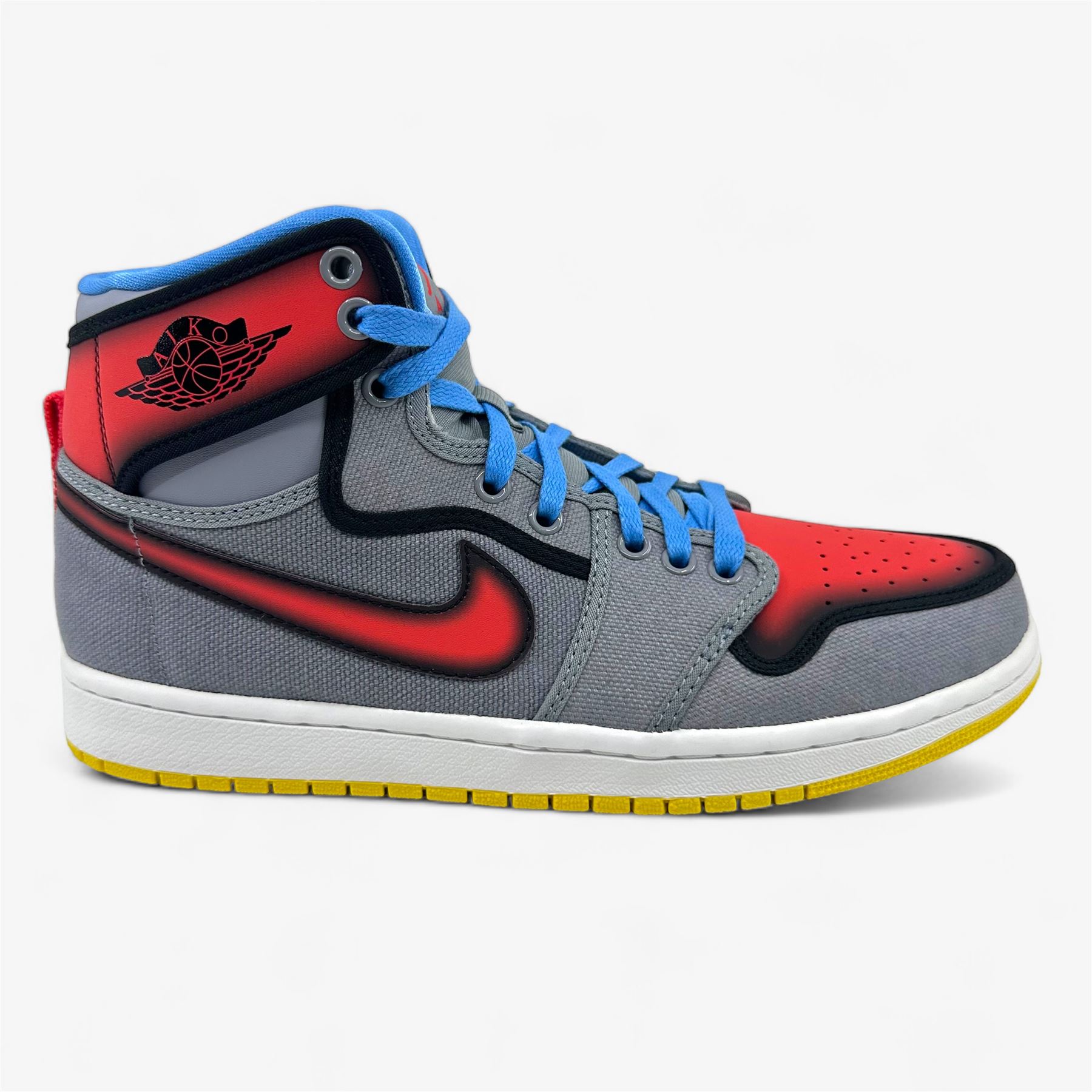 Jordan 1 Retro KO Hi RRTG Stealth Sunburst University Blue  display picture 3