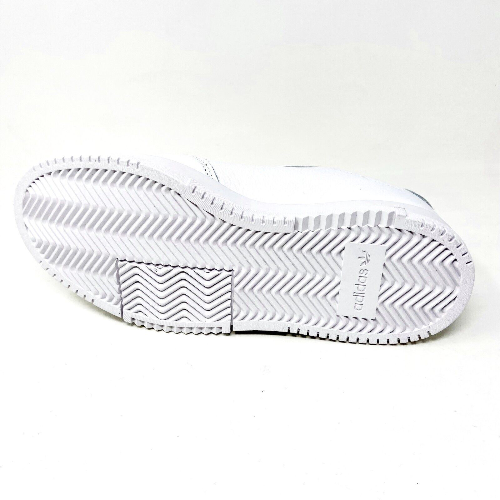 Adidas 424 SC Premiere Cloud White Scarlet Mens Leather Sneakers