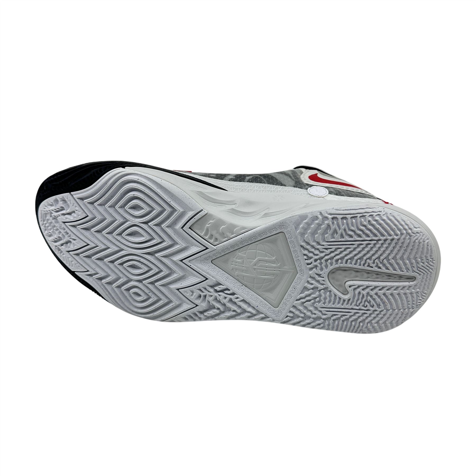 Nike Kyrie 8 White University Red Black Mens Athletic Sneaker | eBay