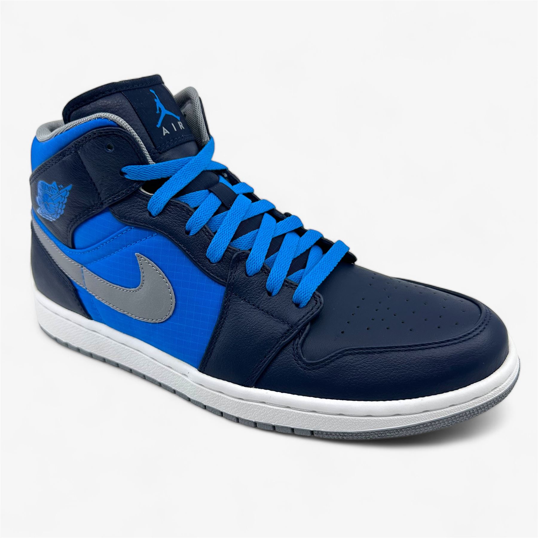 Jordan Air Jordan 1 Phat Obsidian Stealth Photo Blue White Mens