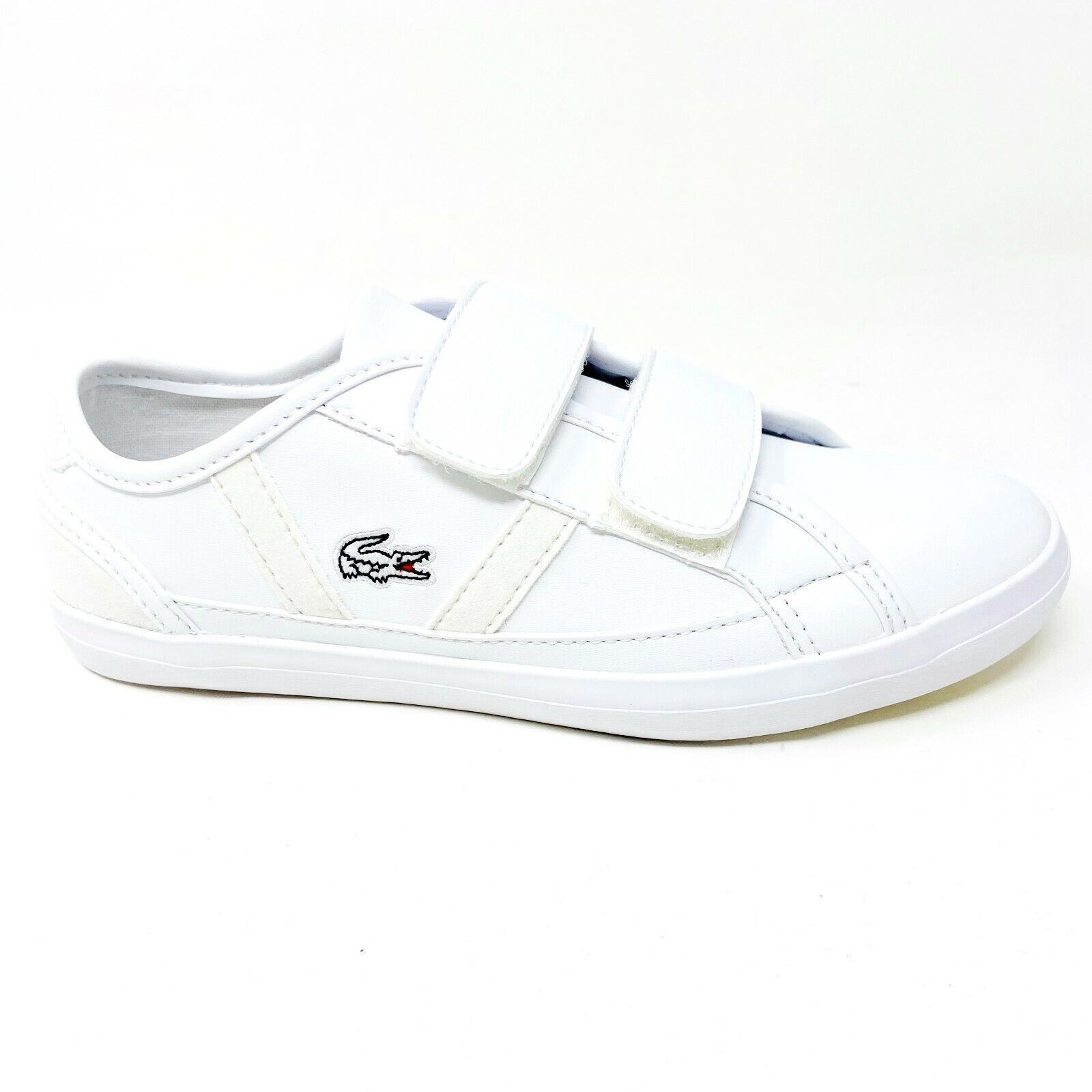 Lacoste Sideline 120 2 CUC Synthetic Off White Kids Casual Shoes