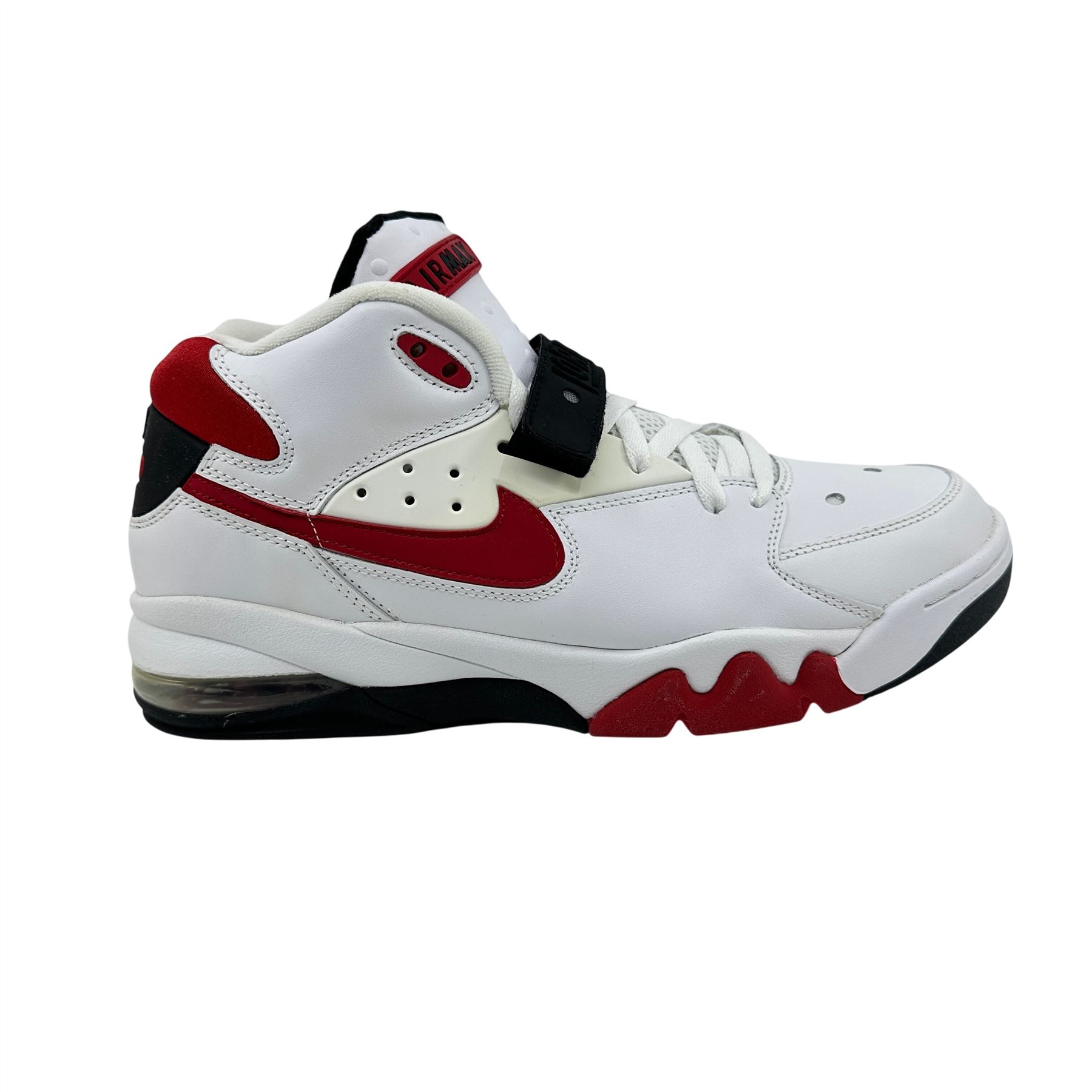 Nike Air Force Max White Univserity Red Black Mens Athletic  display picture 2