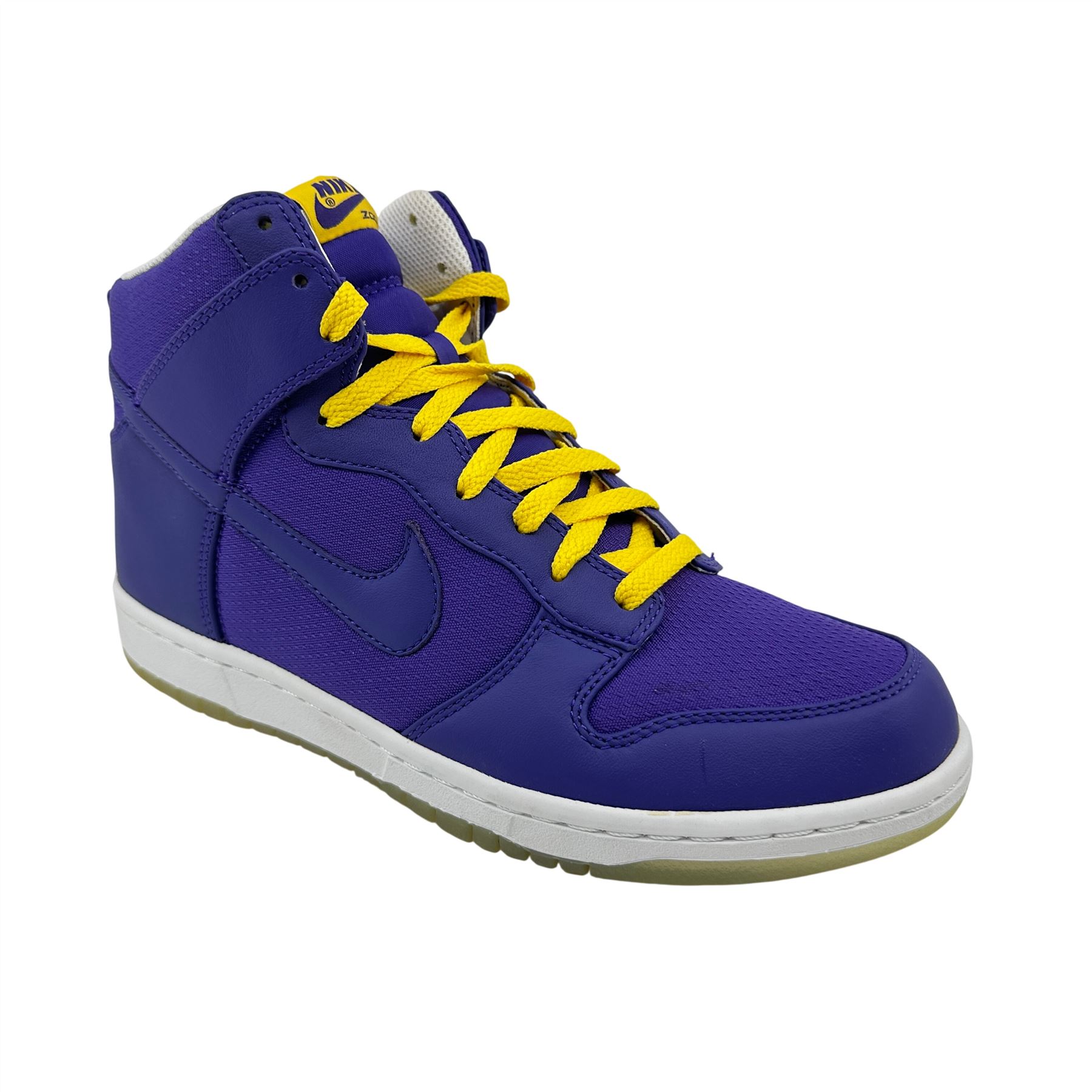 Nike Dunk High Premium Varsity Purple Maize Mens Athletic Sneaker Nike Dunk High Sp Varsity Maize Nike SB Dunk High Iowa  main image 4