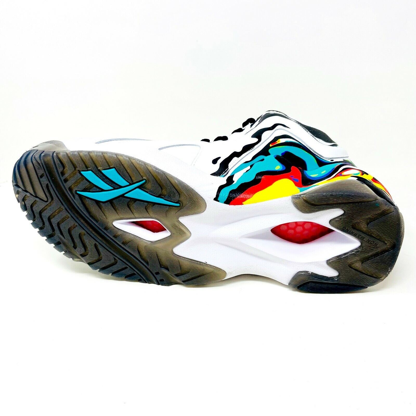 Reebok Kamikaze II Mid International Peace Day White Black Mens