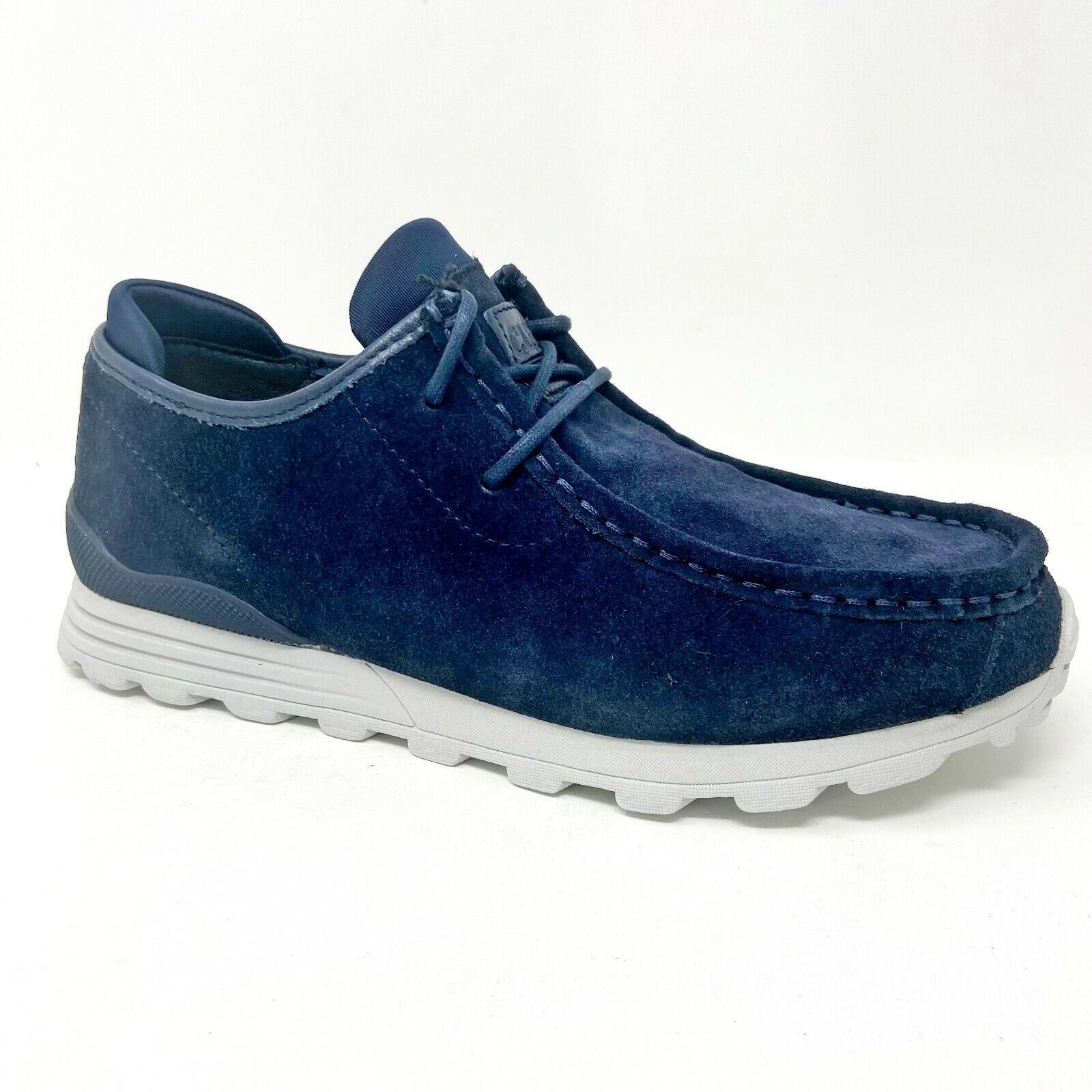 Clae Hopper Suede Mens Moc Toe Casual Sneakers Size 11 Clae Hopper Navy Suede Mens Low Top Casual Sneakers | eBay main image 3