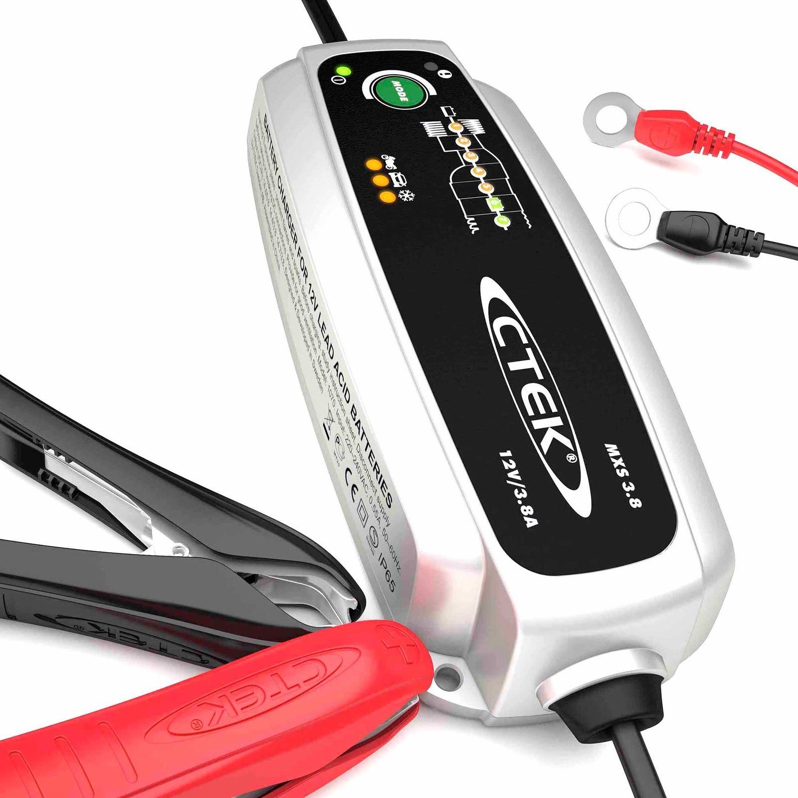 New CTEK Multi MXS 3.8A 12V Car Bike Battery SMART Trickle Charger