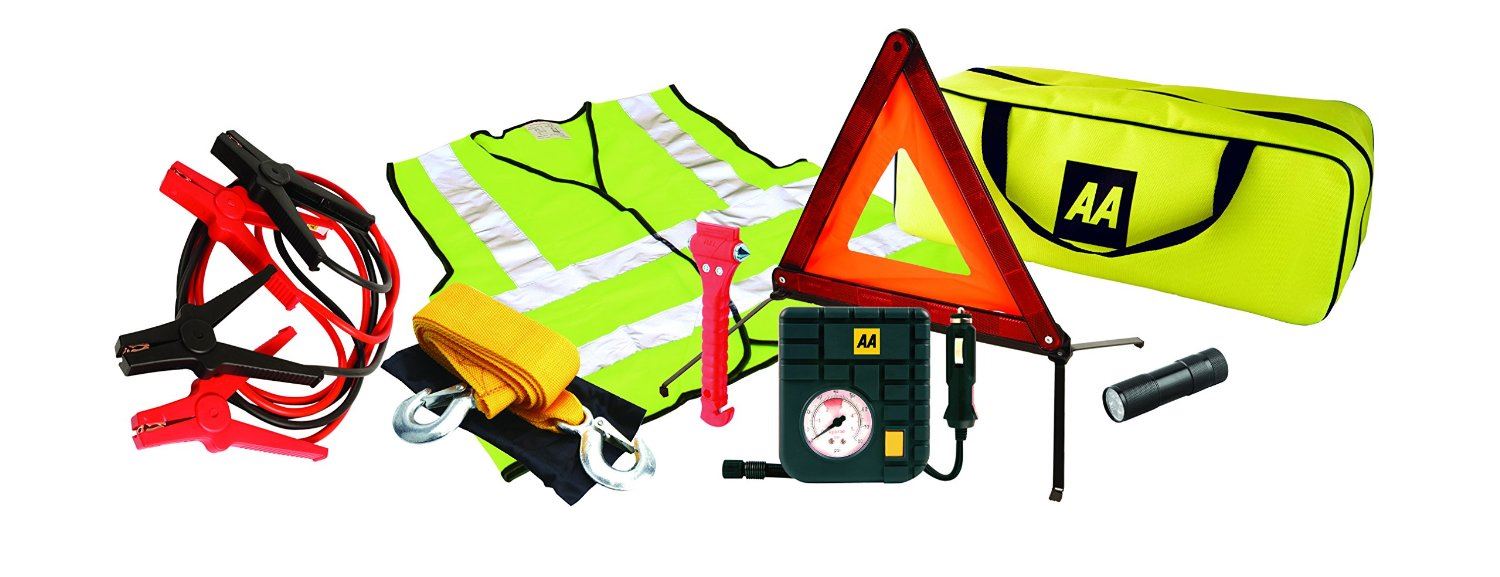 AA Car Essentials Emergency Breakdown and Travel Safety Kit Plus AA5618