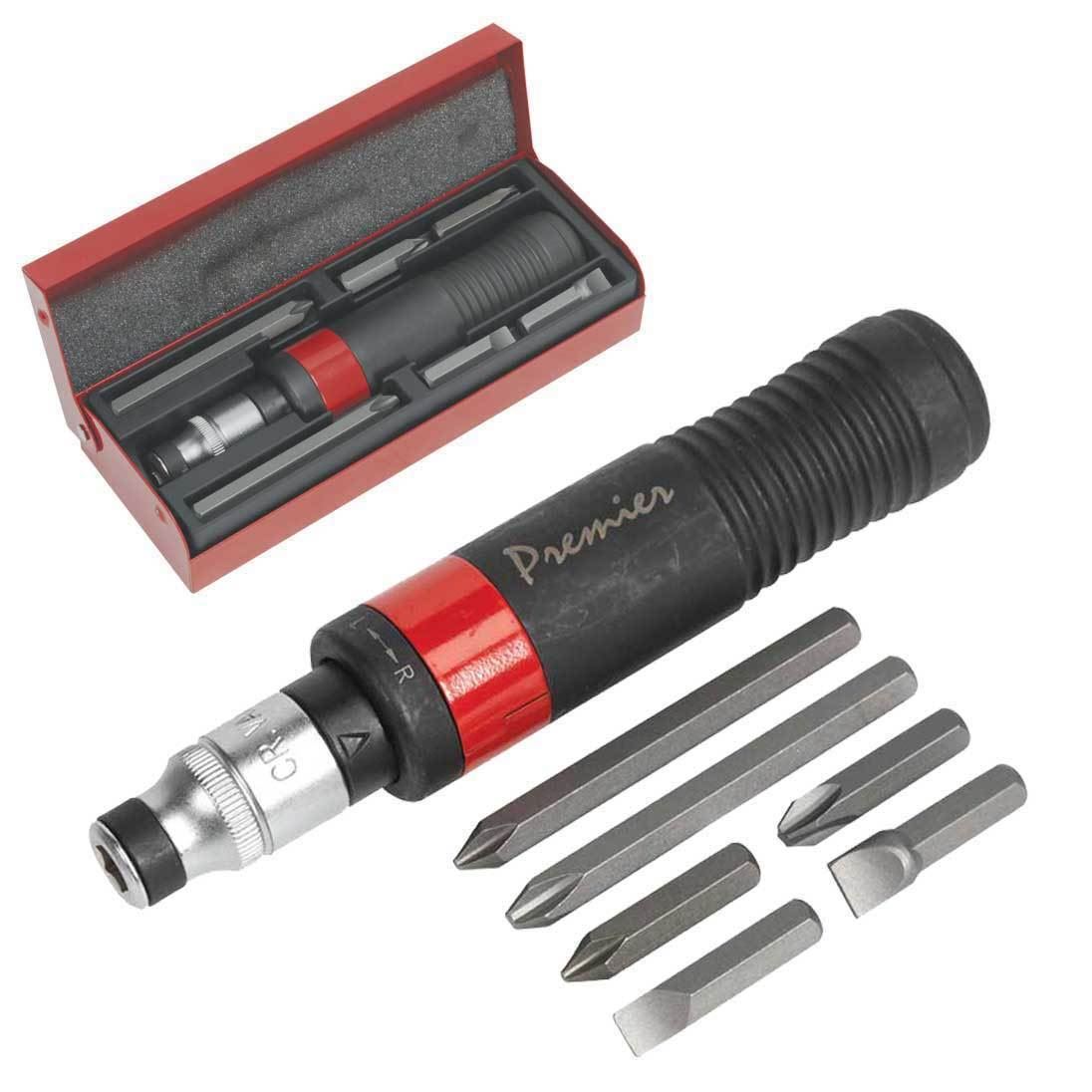 Sealey Impact Screwdriver Set HeavyDuty 1/2" Sq Dv Socket Premier