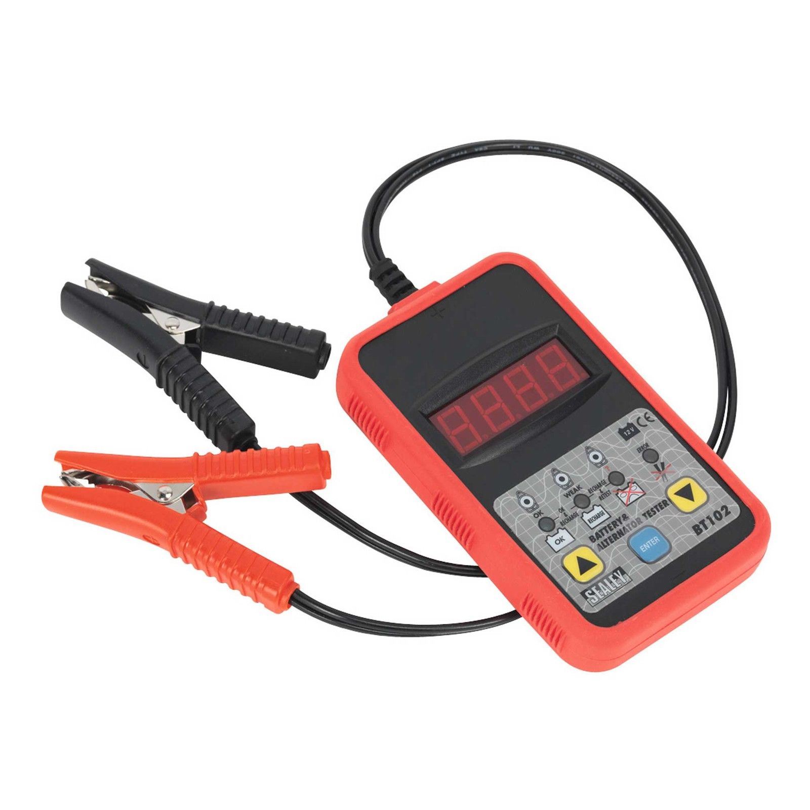 Sealey Digital Battery & Alternator Tester 12V eBay