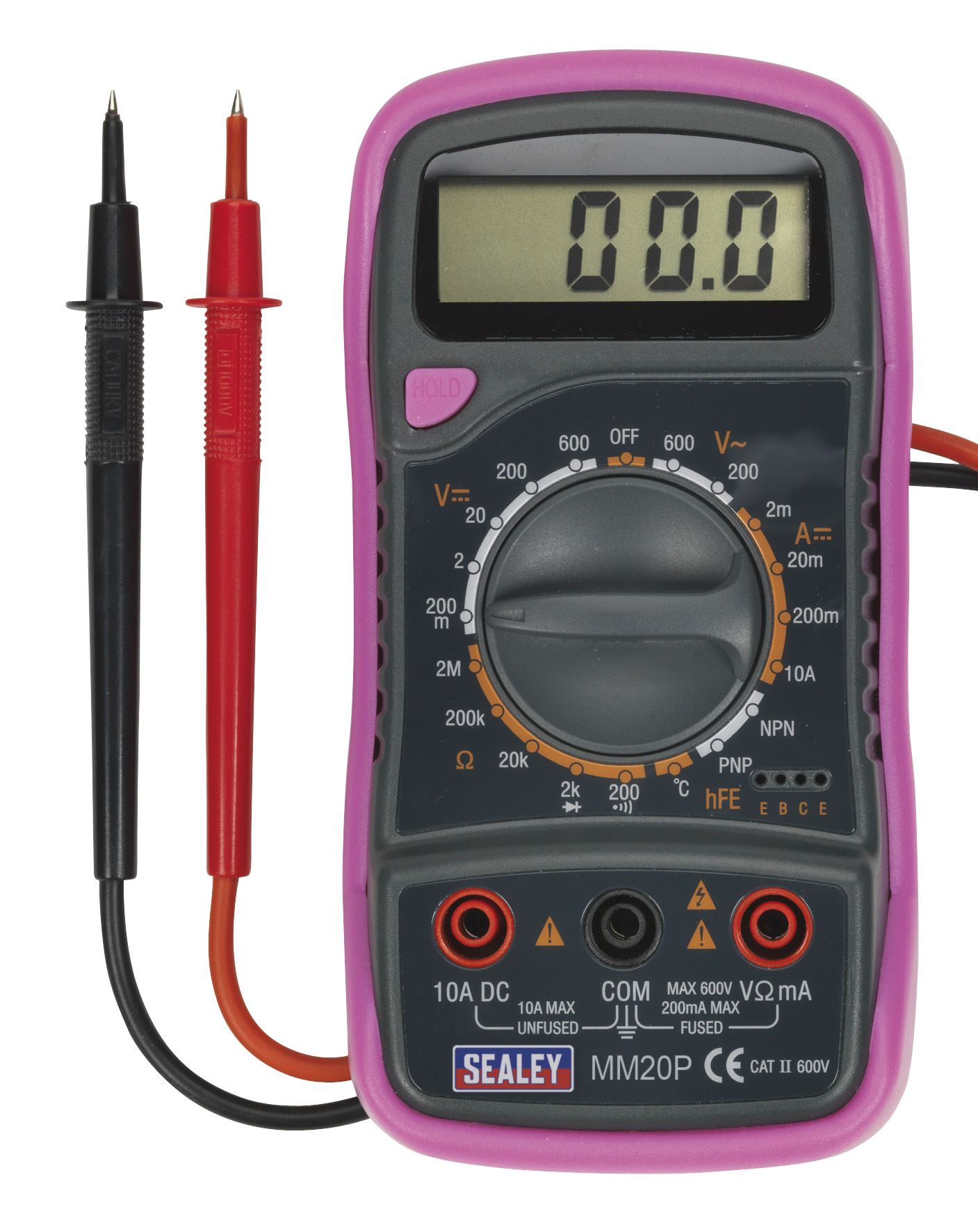 Sealey Pink Digital Multimeter 8 Function with Thermocouple eBay