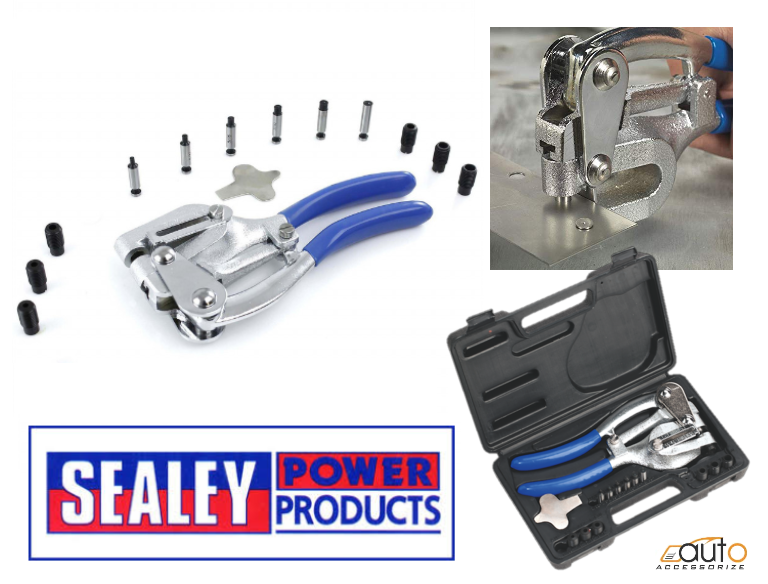 SEALEY AK9821 Heavy Duty Drop Sheet Metal Piercing Punch Kit