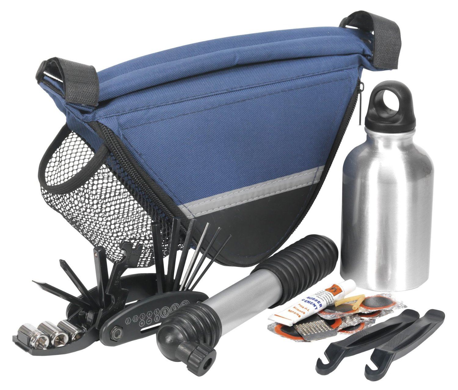 Sealey BC211 Bicycle Bike Puncture Repair Kit Tools, Bottle, Pump & Frame Bag 5051747762787 eBay