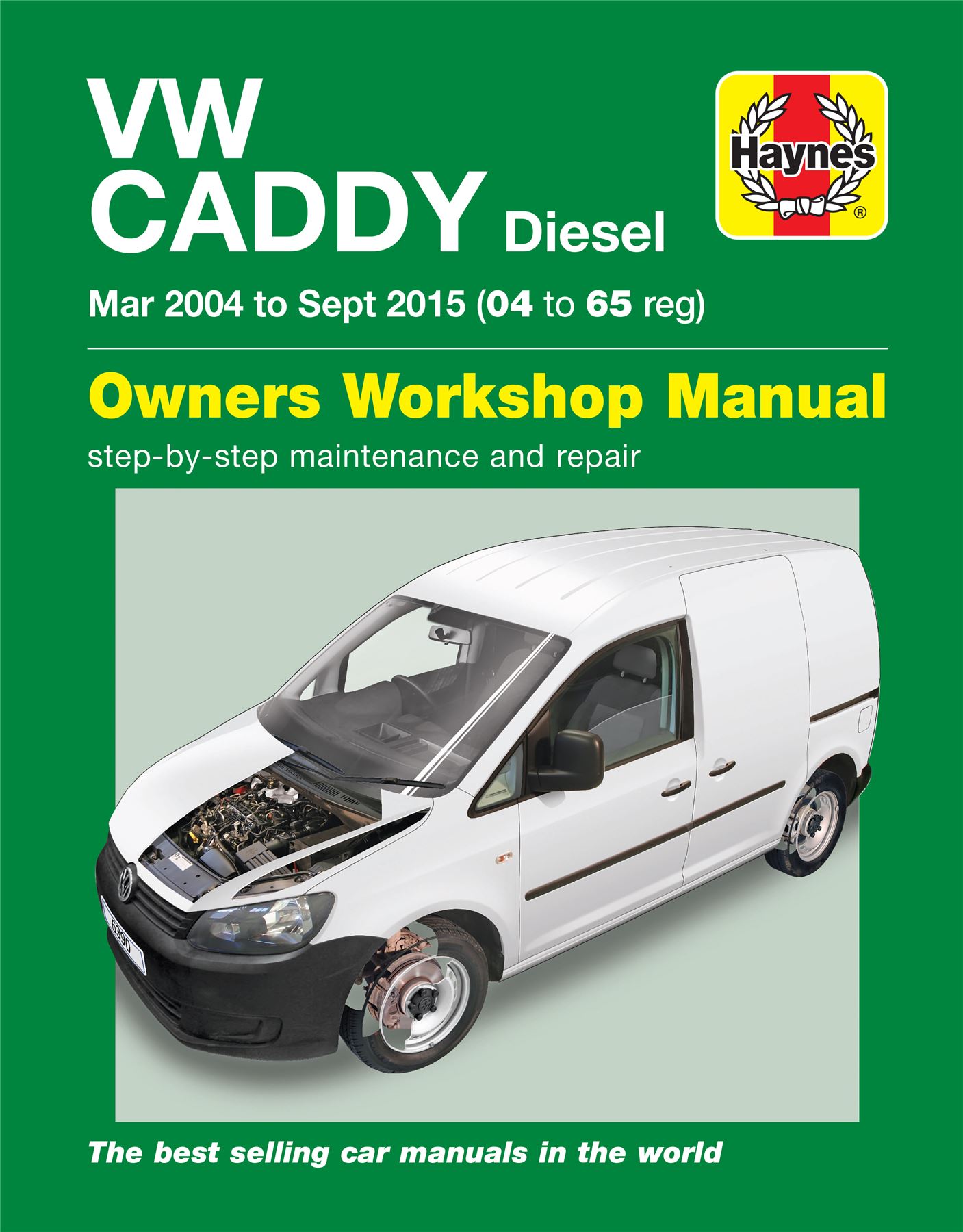 Haynes VW Caddy Diesel Mar 2004 - Sept 2015 Workshop Manual 6390