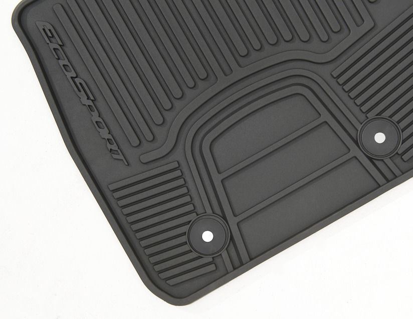 New Genuine Ford Ecosport Front Rubber Tailored Fit Mats 1848168 Black