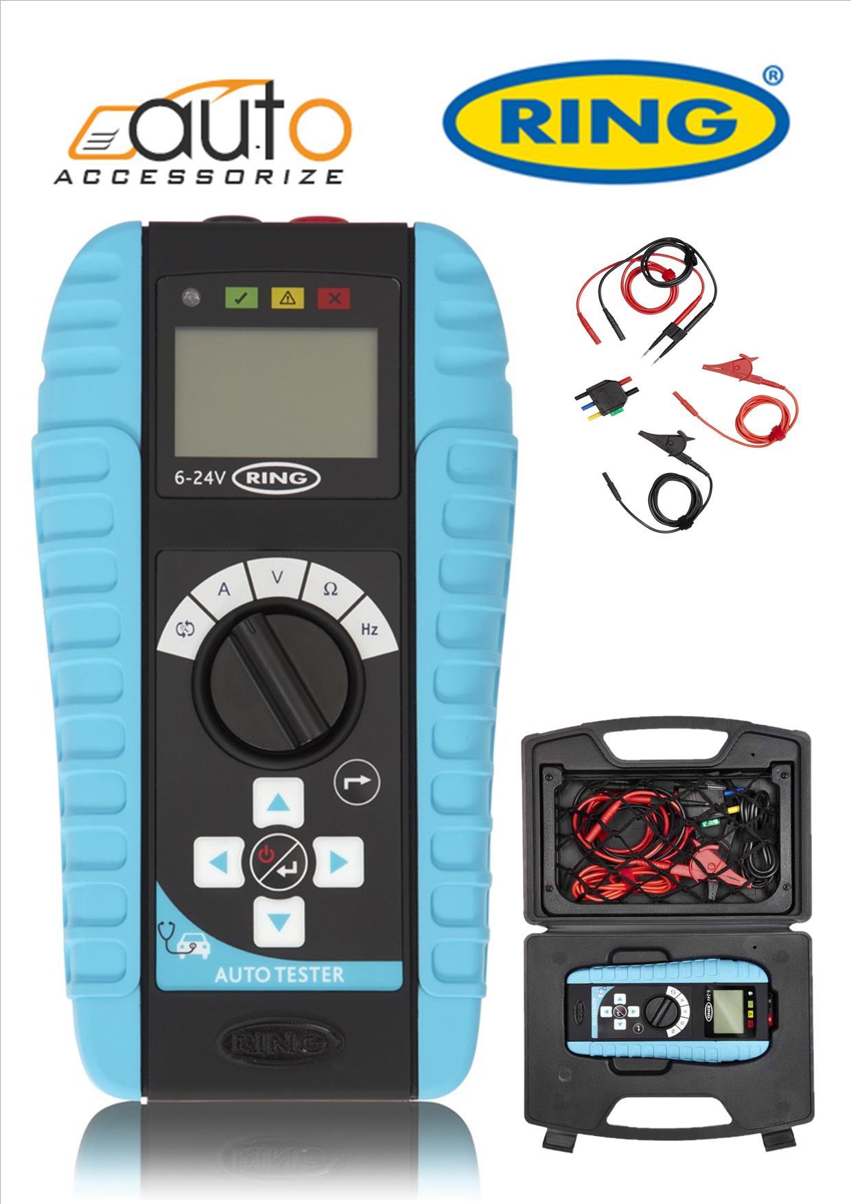 Ring MultiFunction Automotive Tester With inline testing RMM500 eBay