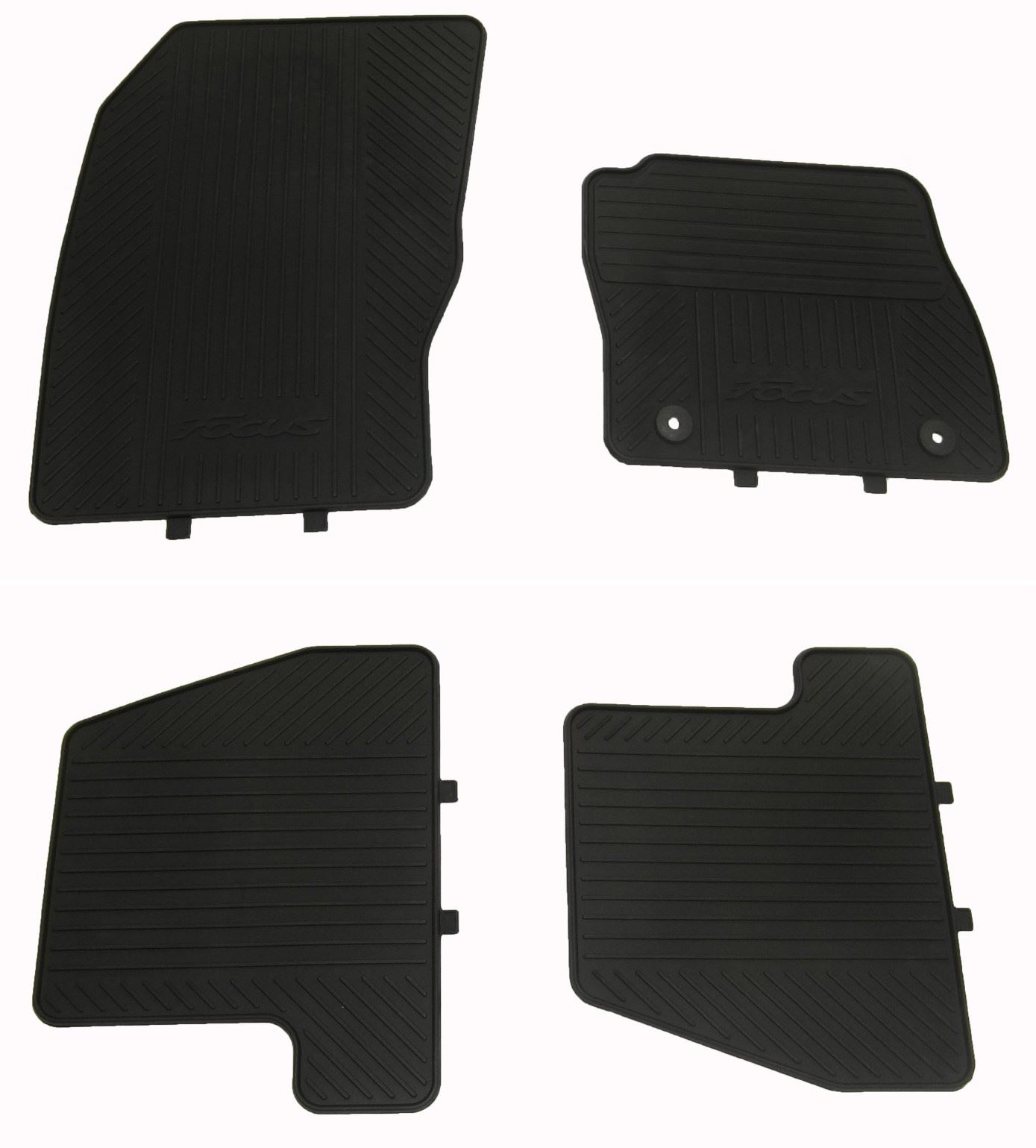 Genuine FORD FOCUS 20112014 MK3 Rubber floor mats Front & Rear set of