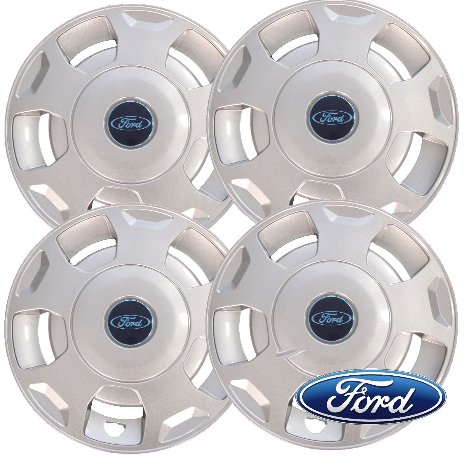 New Genuine FORD Transit 2000 & 2006 onwards Set of 4 16" Wheel Trims