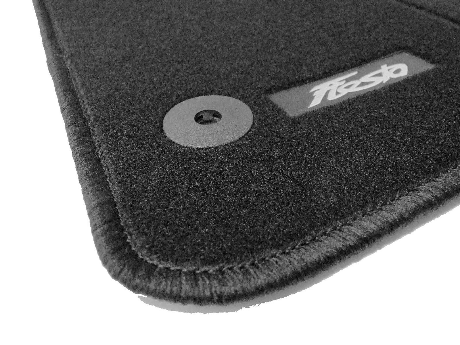Genuine Ford Fiesta Black MK7 MK8 2011 Onwards Tailored Carpet Floor