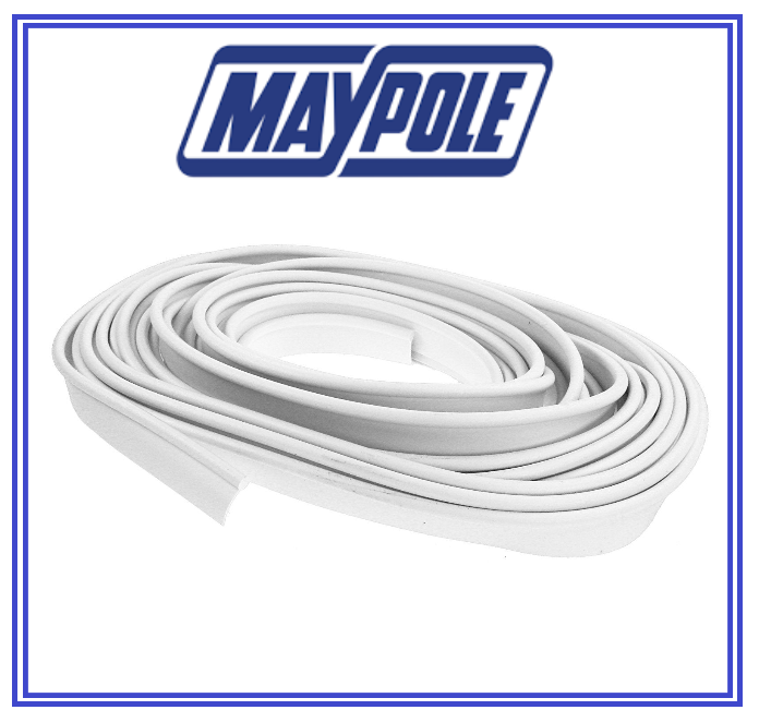 Maypole MP951 Awning Rail Protector-White-12m White