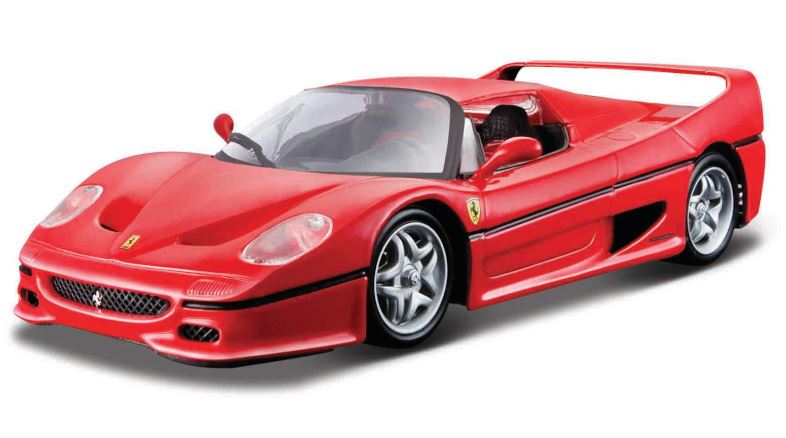 Bburago 18-26010 1:24 scale Ferrari R&P (w/o stand) F50 Red