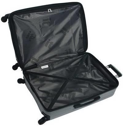 it luggage medium expandable 4 wheel hard suitcase