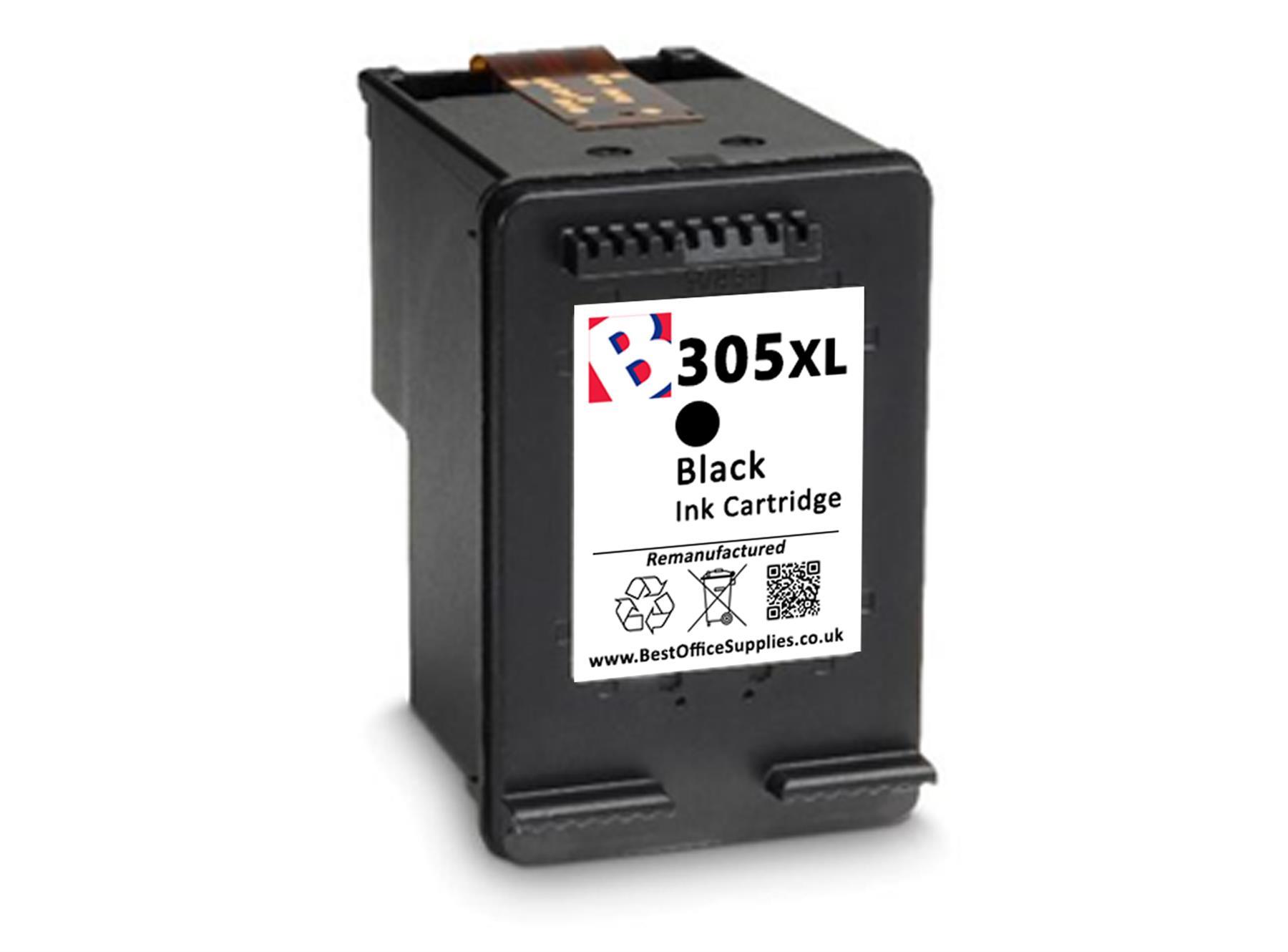 Cartouches D'encre Compatibles HP 305 XL - Pour DeskJet Plus 4120, 4130, Etc.