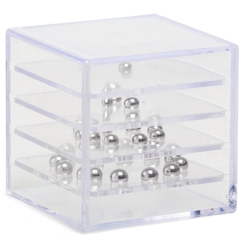 Pyramid Puzzle 3d Ball Bearing Game in Cube eBay