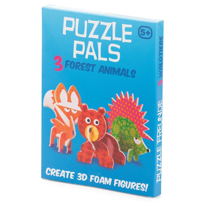 3 Animals Puzzle Pals Slottogether polystyrene models eBay