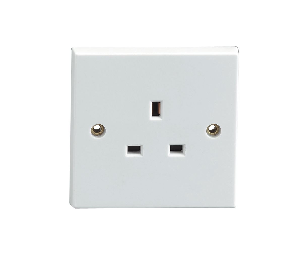 White Plug Electric Mains Wall Socket Blanking Plate Cover eBay