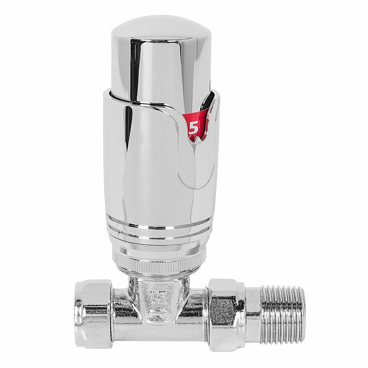 Thermostatic Towel Rails Radiators valves 15mm White Grey Chrome