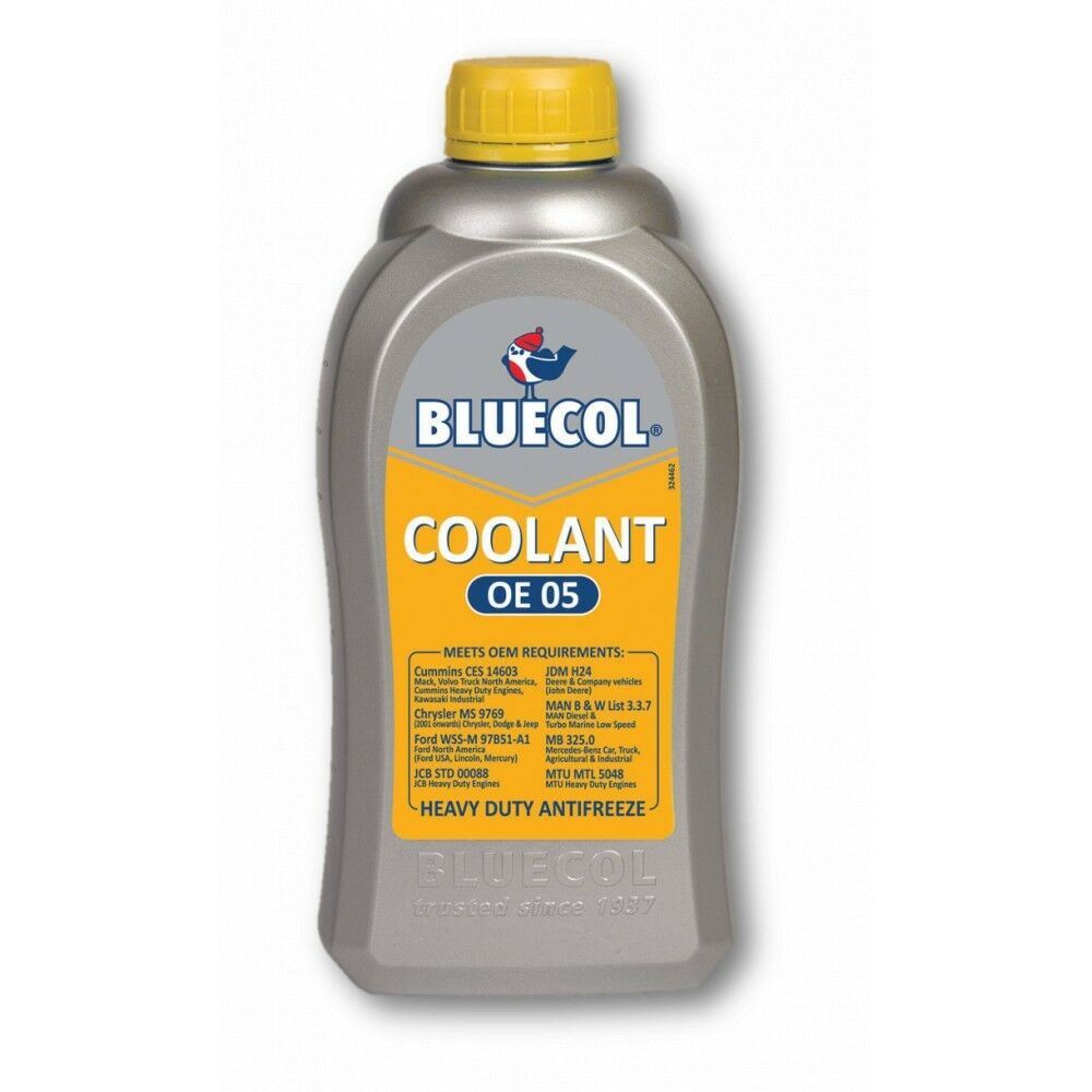 Bluecol Heavy Duty Antifreeze Coolant Concentrate Fluid G05 OE05 1L