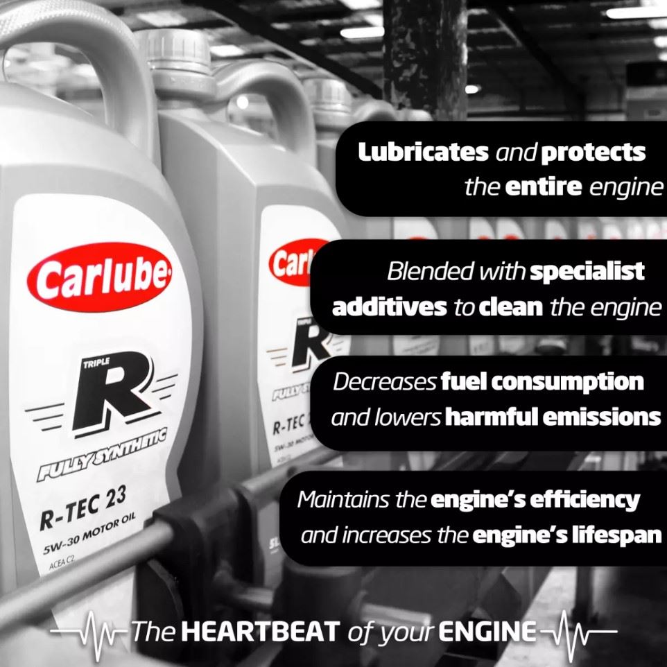 Carlube Engine Oil 20L Triple R 20W50 API SB CB Mineral 20 Litre RTEC