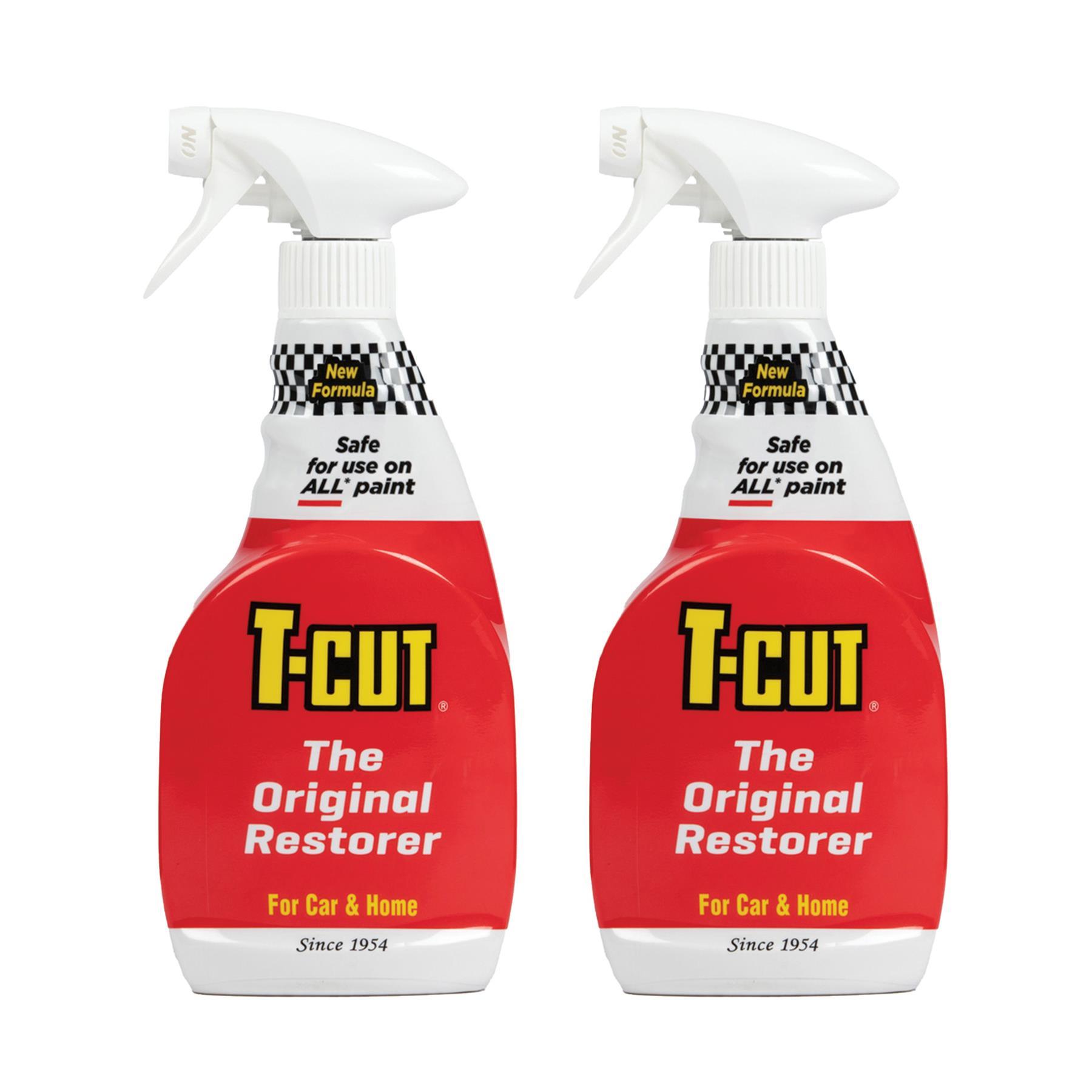 T-Cut Original Trigger Spray Colour Paint Restorer 500ml x 2
