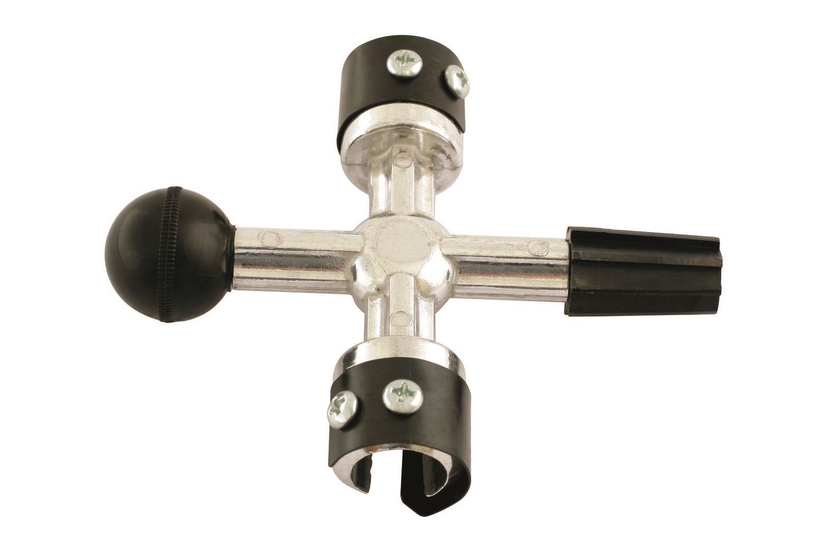 Laser 5391 4 Way Battery Post & Terminal Cleaner Clamp Reamer Terminal