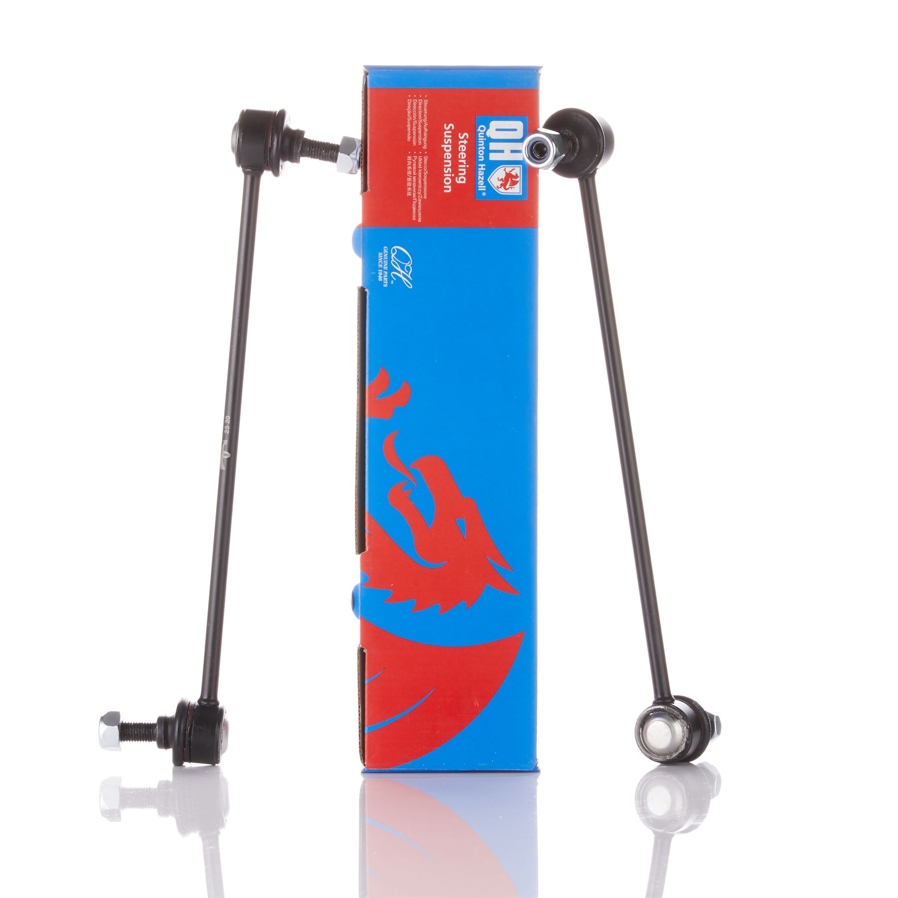 Pair of QH QLS3650S Stabiliser Bar Drop Link Coupling Rod Front Fits Fiat Suzuki - Picture 1 of 8