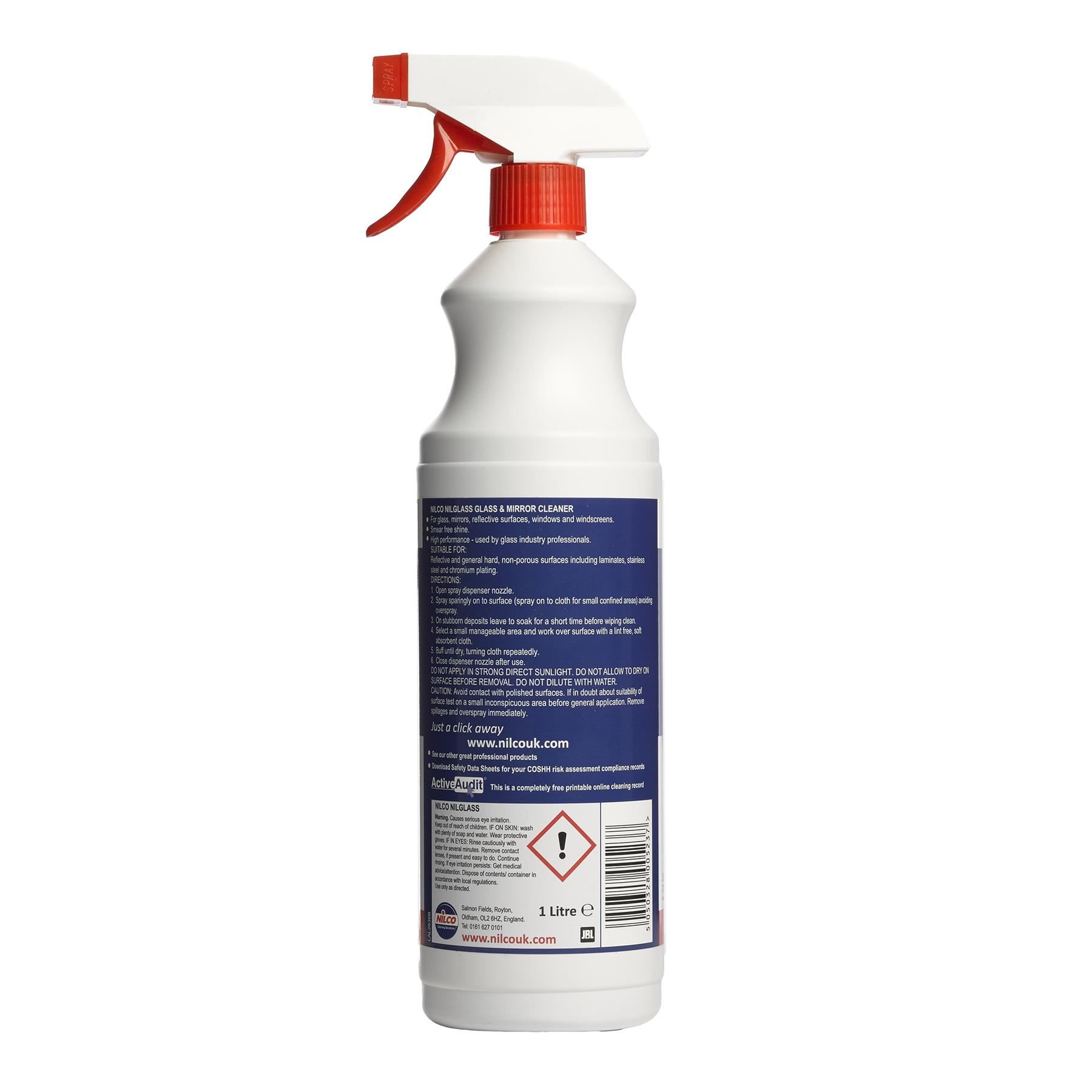 Nilco Nilglass Glass & Mirror Cleaner 1L - View #9