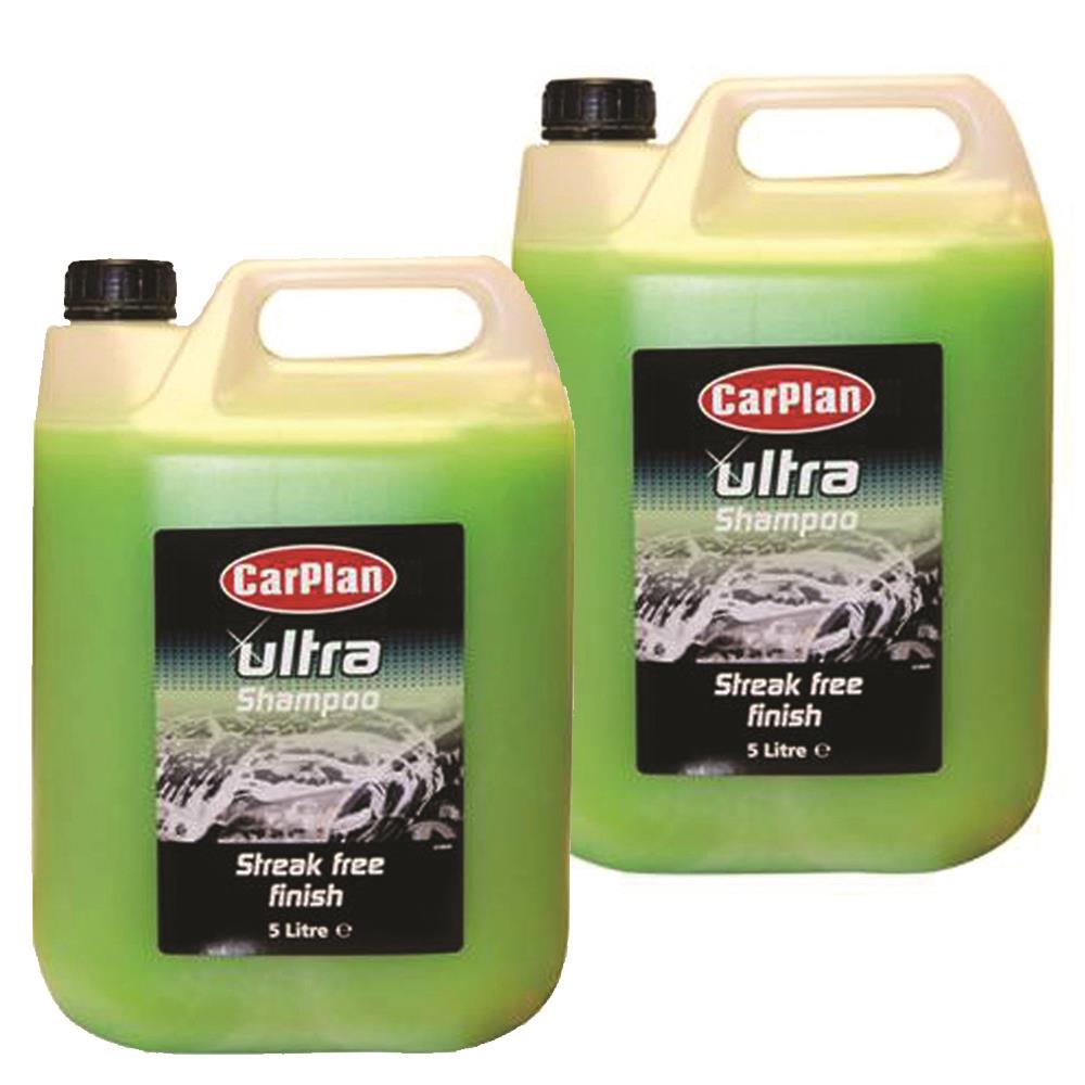 CarPlan Ultra Car Wash Valet Shampoo Streak Free Finish No