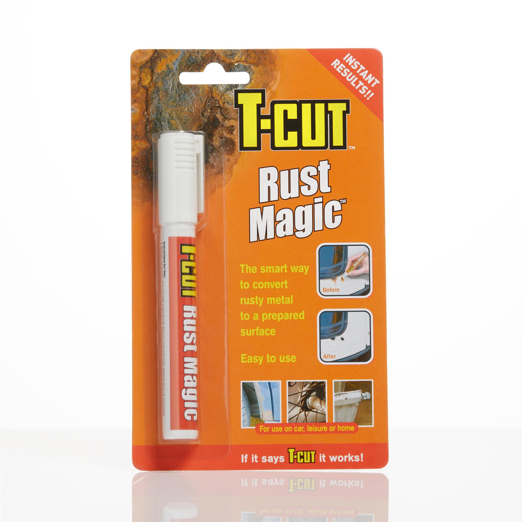 TCut Rust MagicRust Remover Pen 10ml Car Bike Home Cures Paintwork