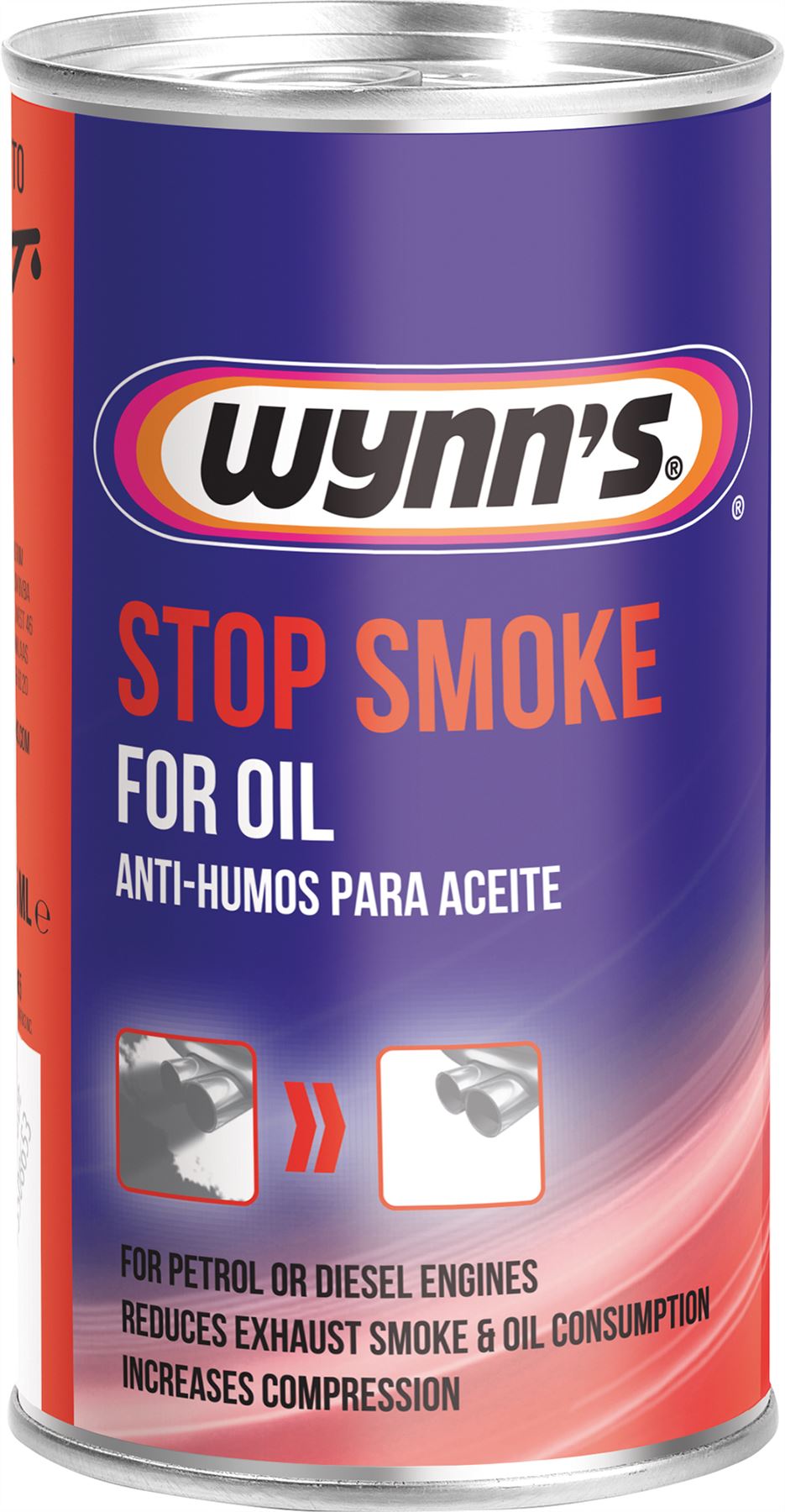 Wynns 50865 Stop Smoke 325ml Additive Treatment For Oil Anti Humos Para Aceite eBay