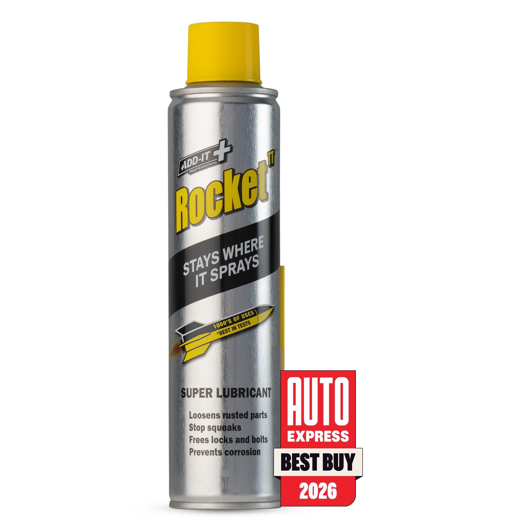 Rocket TT Multi-Use Super Lubricant Water Displacement WD Spray 12x 300ml  Straw | eBay UK